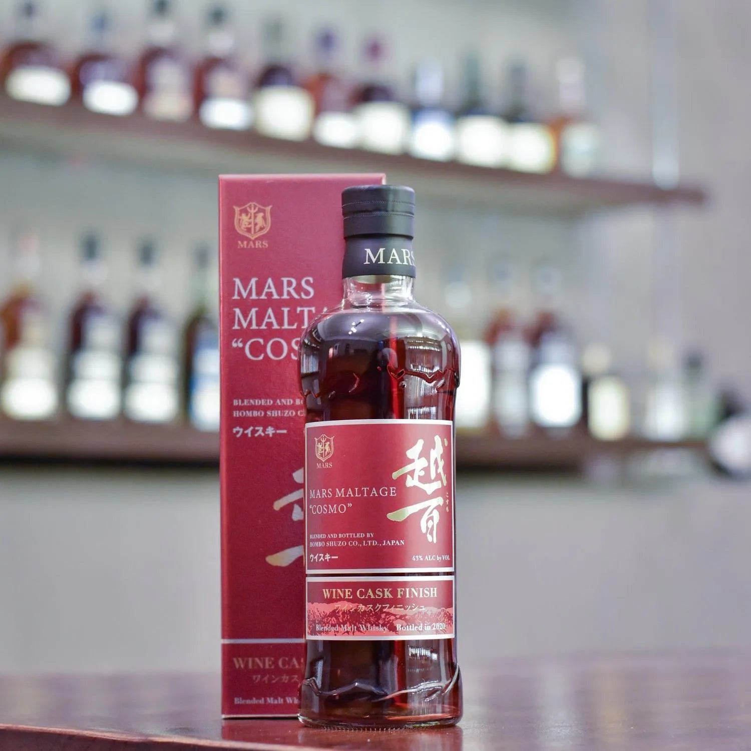 越百 Mars Blended Whisky Cosmo Wine Cask Finish - The Rare Malt