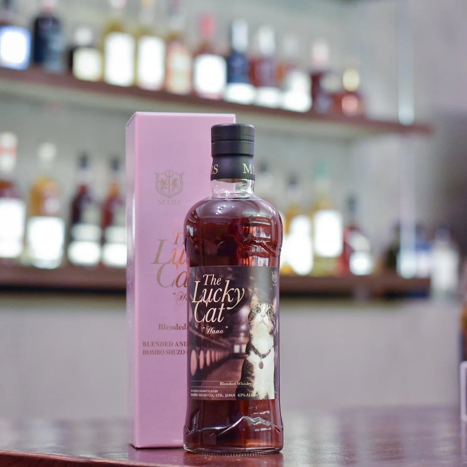 Mars Blended Whisky - The Lucky Cat Hana - The Rare Malt