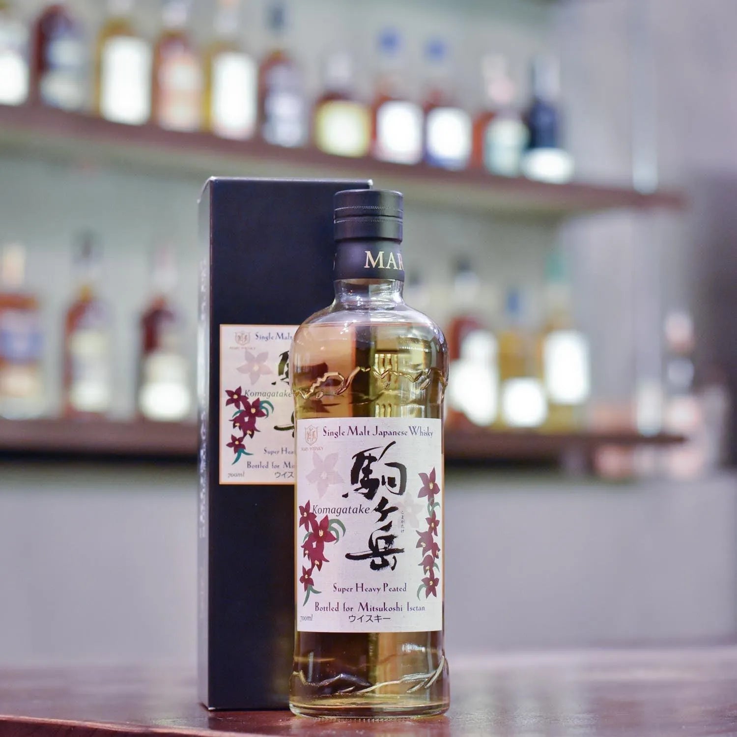 Mars Shinshu 2012 Komagatake for Mitsukoshi Isetan Super Heavy Peated Cask 1492 - The Rare Malt