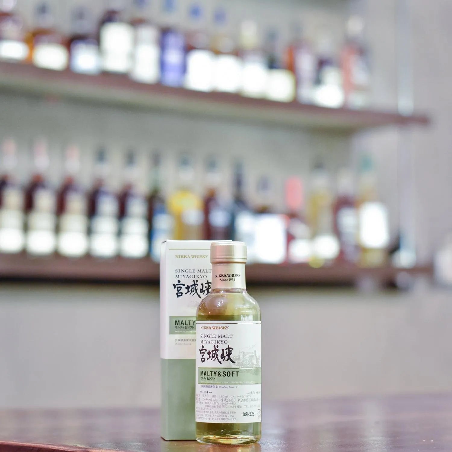 宮城峽 Miyagikyo Malty and Soft 180ML - The Rare Malt