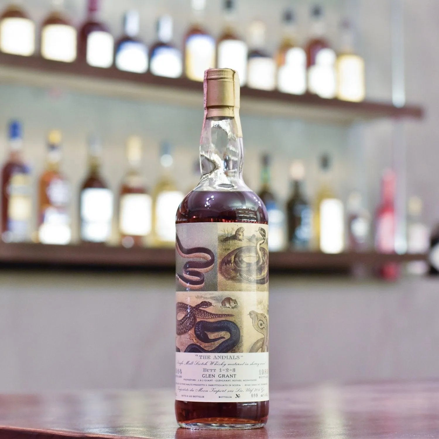 Moon Import - Glen Grant 1964-1989 The Animal Cask 1-2-3 - The Rare Malt