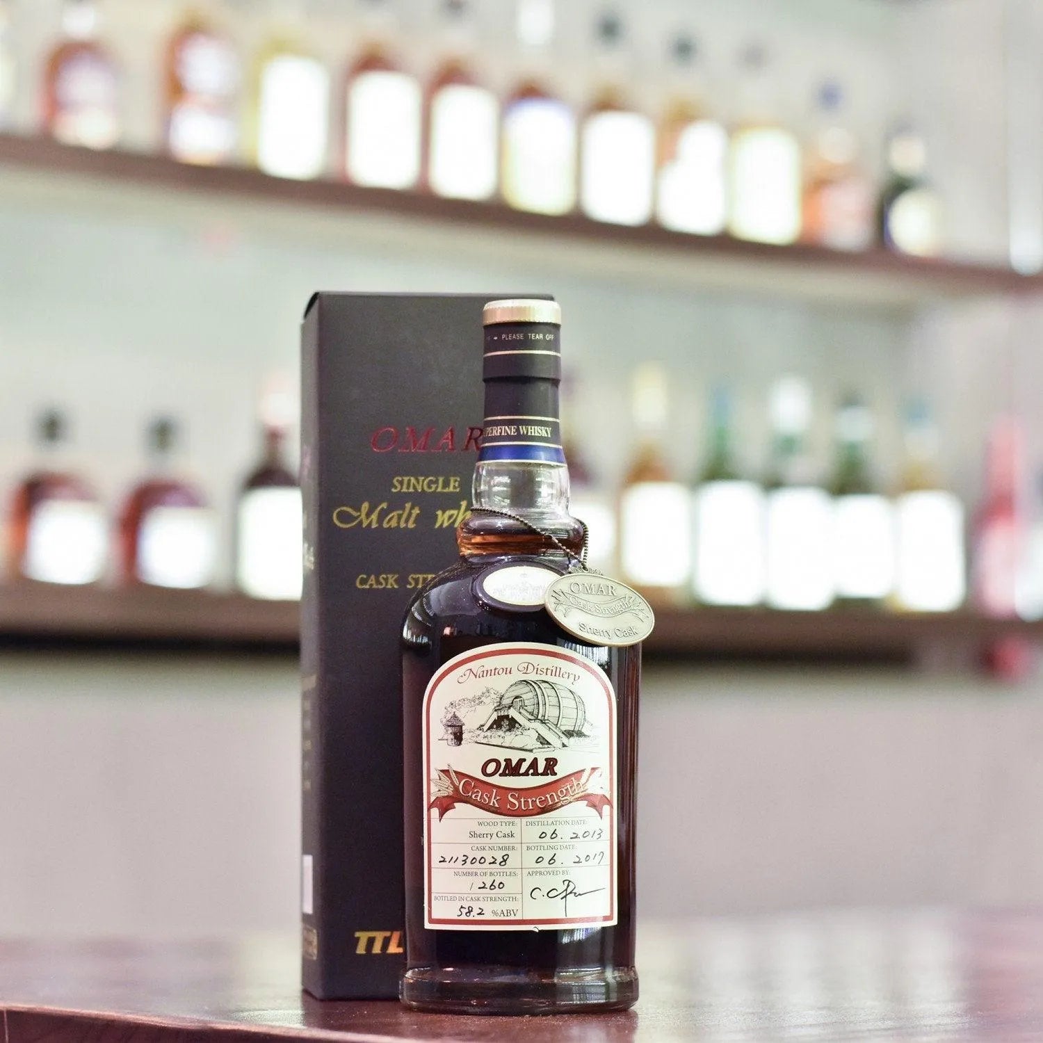 Nantou Omar 4 Year Old 2013 Sherry Cask 21130028 - The Rare Malt