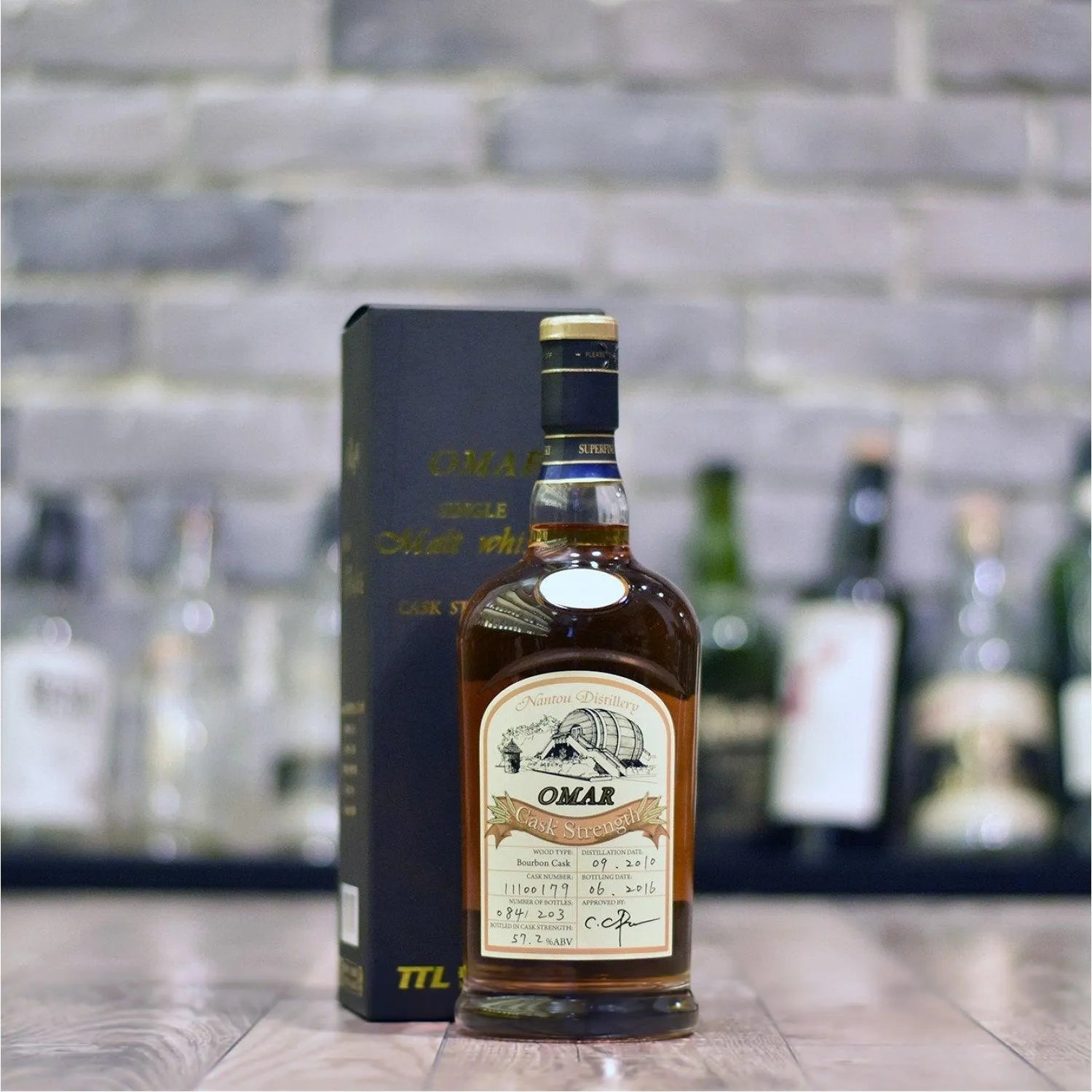 Nantou Omar 5 Year Old 2010 Bourbon Cask 11100179 - The Rare Malt