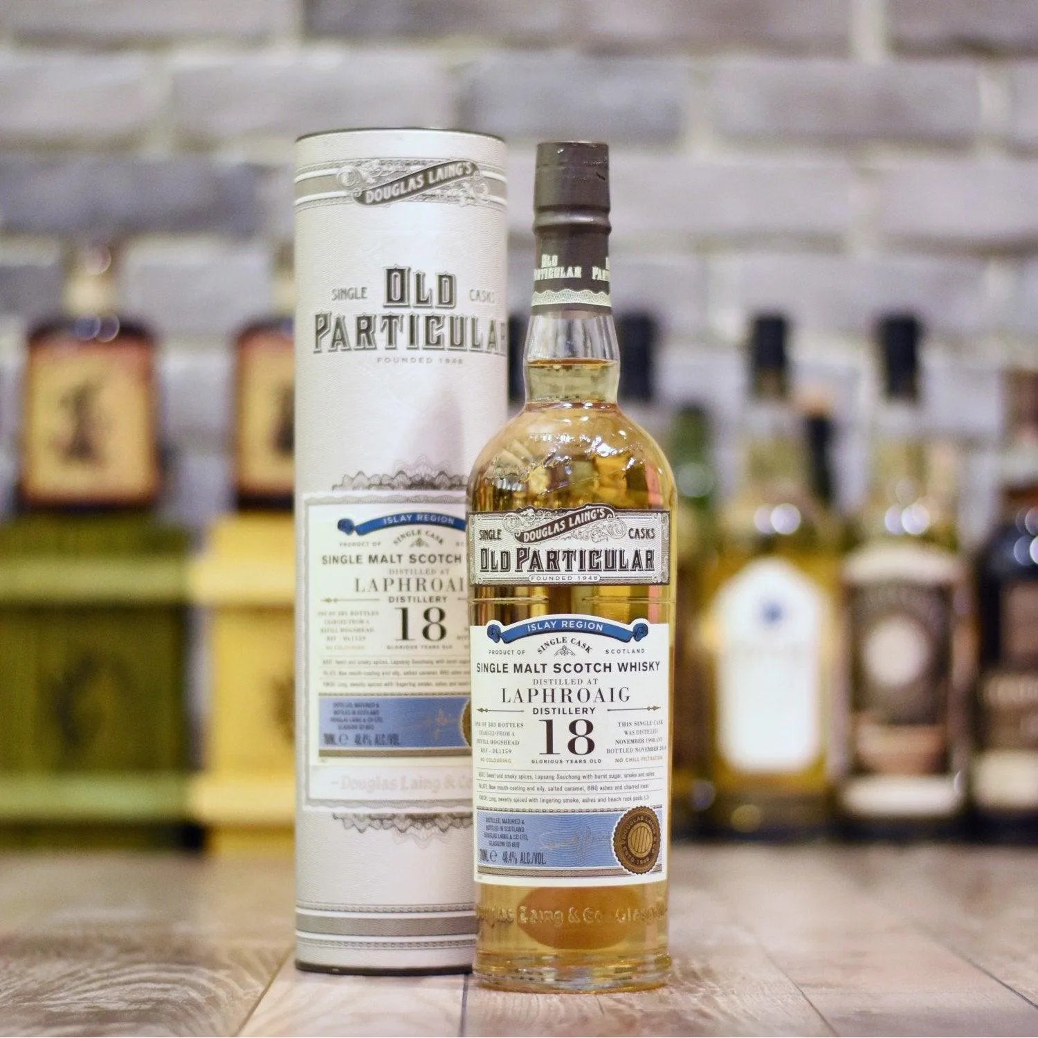 Old Particular - Laphroaig 18 Year Old Cask REF-DL1159 - The Rare Malt