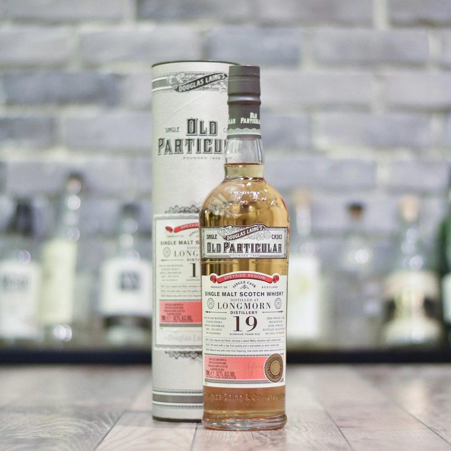 Old Particular - Longmorn 19 Year Old 1998 Cask DL11872 - The Rare Malt