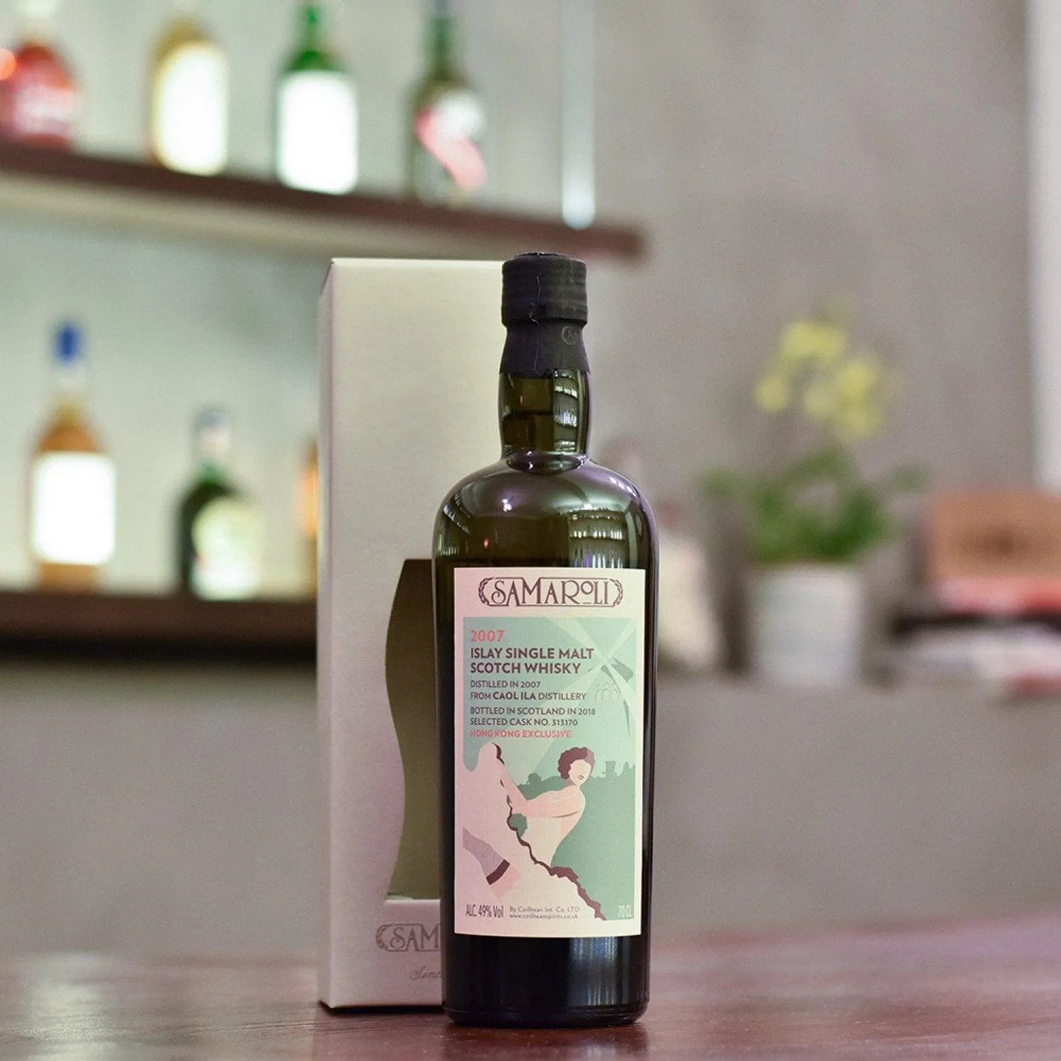Samaroli - Caol Ila 11 Year Old 2007 Cask 313170 Hong Kong Exclusive - The Rare Malt