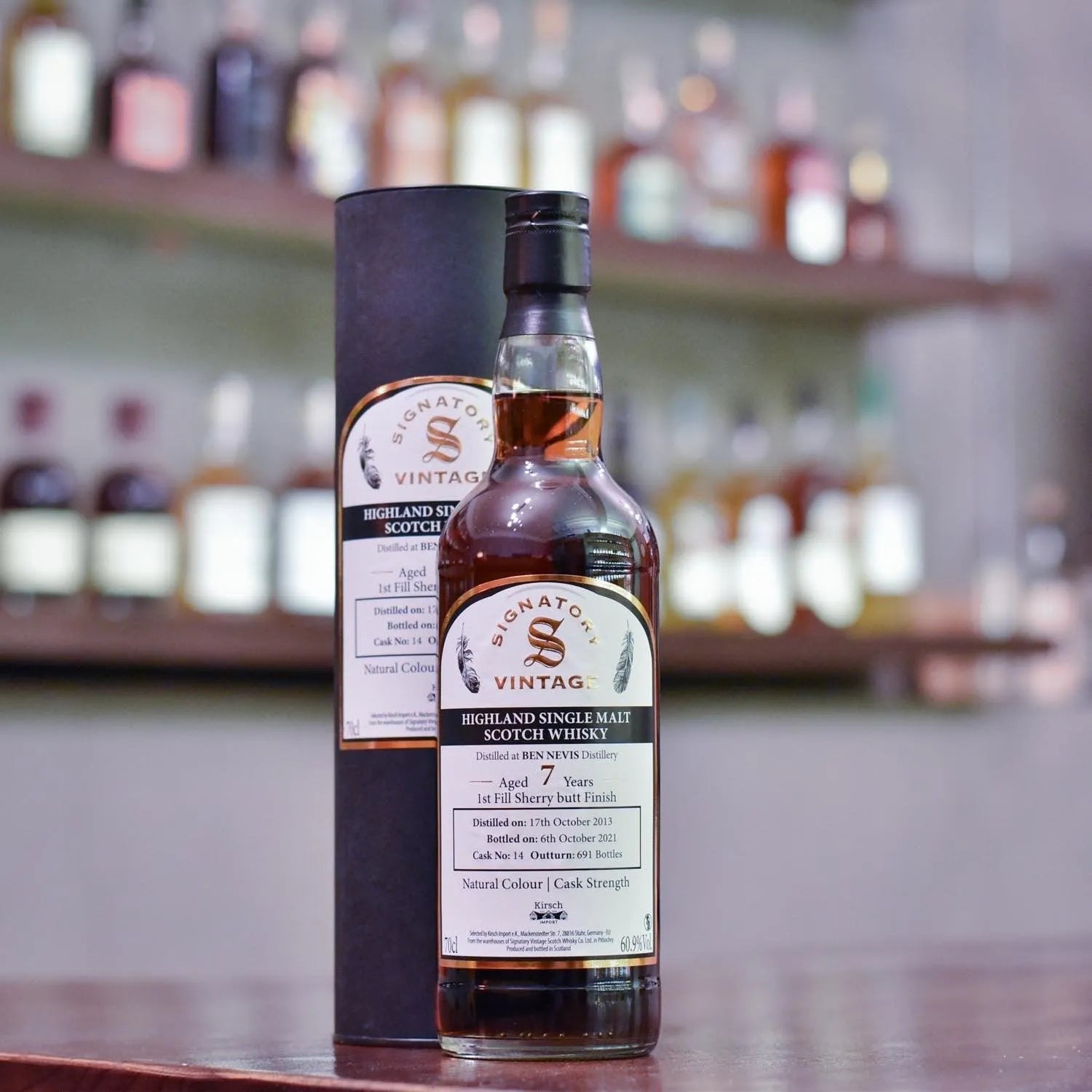 Signatory - Ben Nevis 7 Year Old 2013 for Kirsch Import Cask 14 - The Rare Malt