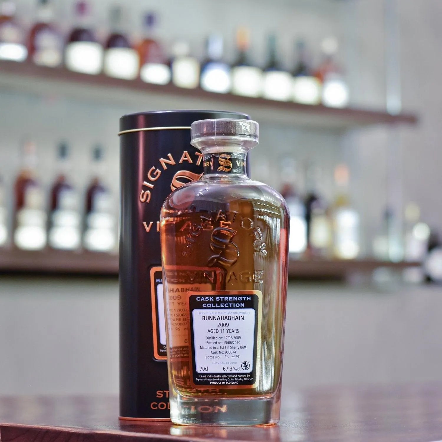 Signatory - Bunnahabhain 11 Year Old 2009 Cask 900074 - The Rare Malt