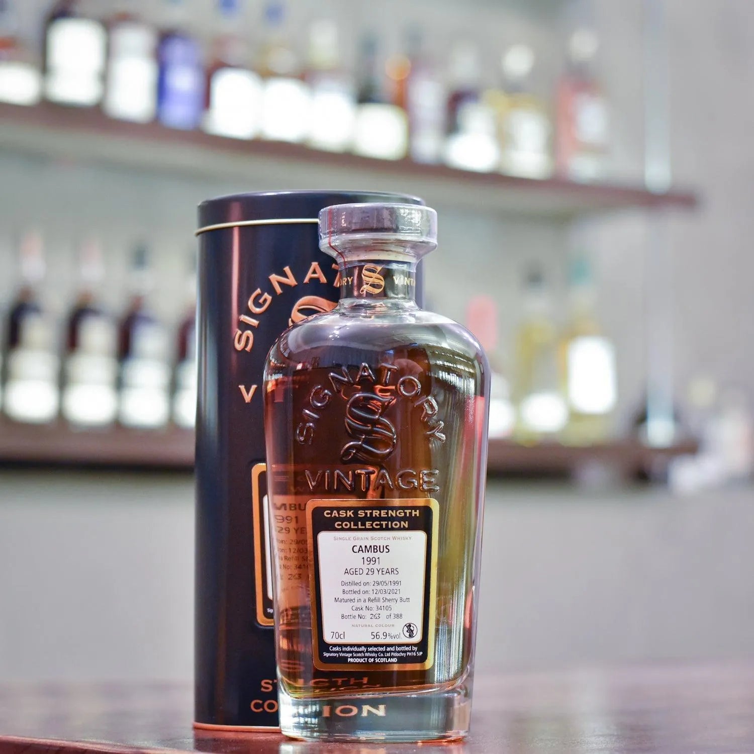 Signatory - Cambus 29 Year Old 1991 Cask 34105 - The Rare Malt