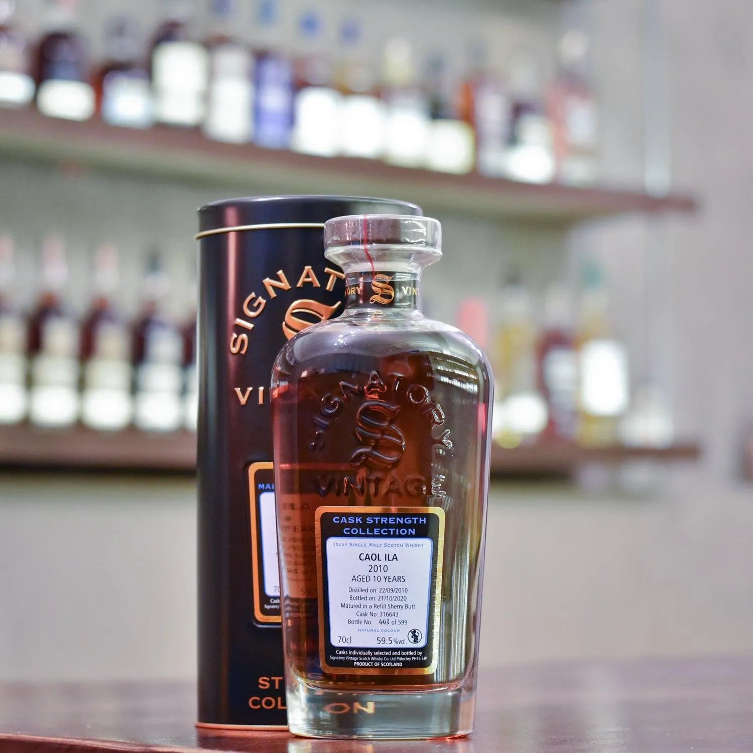Signatory - Caol Ila 10 Year Old 2010 Cask 316643 - The Rare Malt