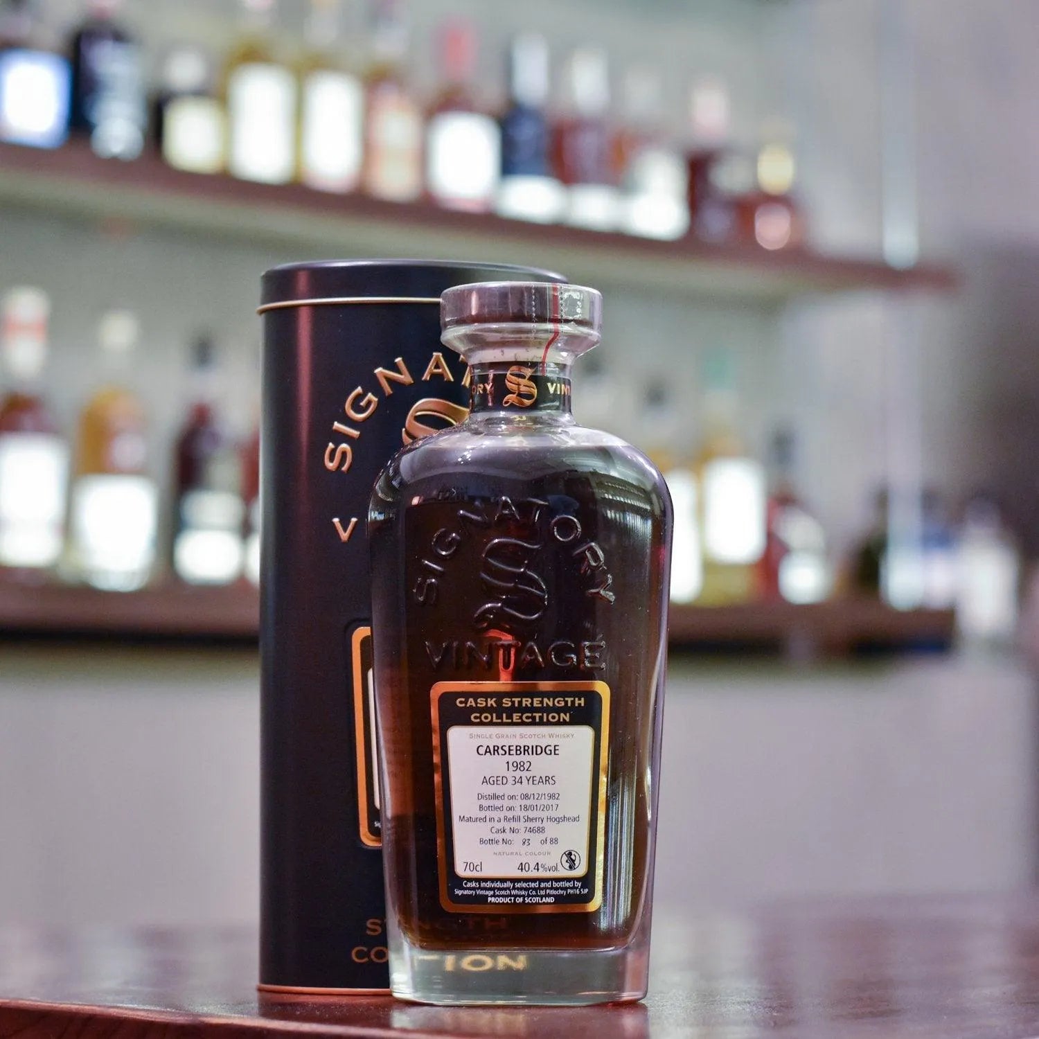 Signatory - Carsebridge 34 Year Old 1982 Cask 74688 - The Rare Malt
