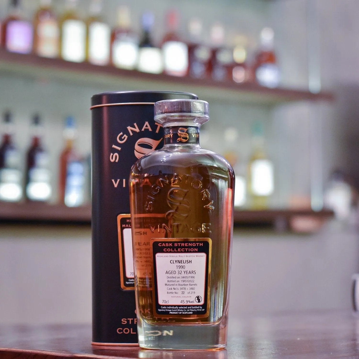 Signatory - Clynelish 32 Year Old 1990 Cask 3478 + 3482 - The Rare Malt