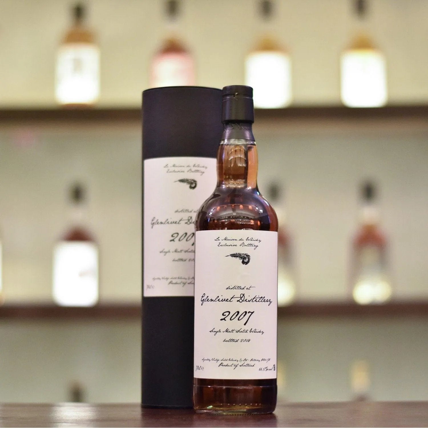 Signatory - Glenlivet 10 Year Old 2007 for LMdW Cask 900186 - The Rare Malt