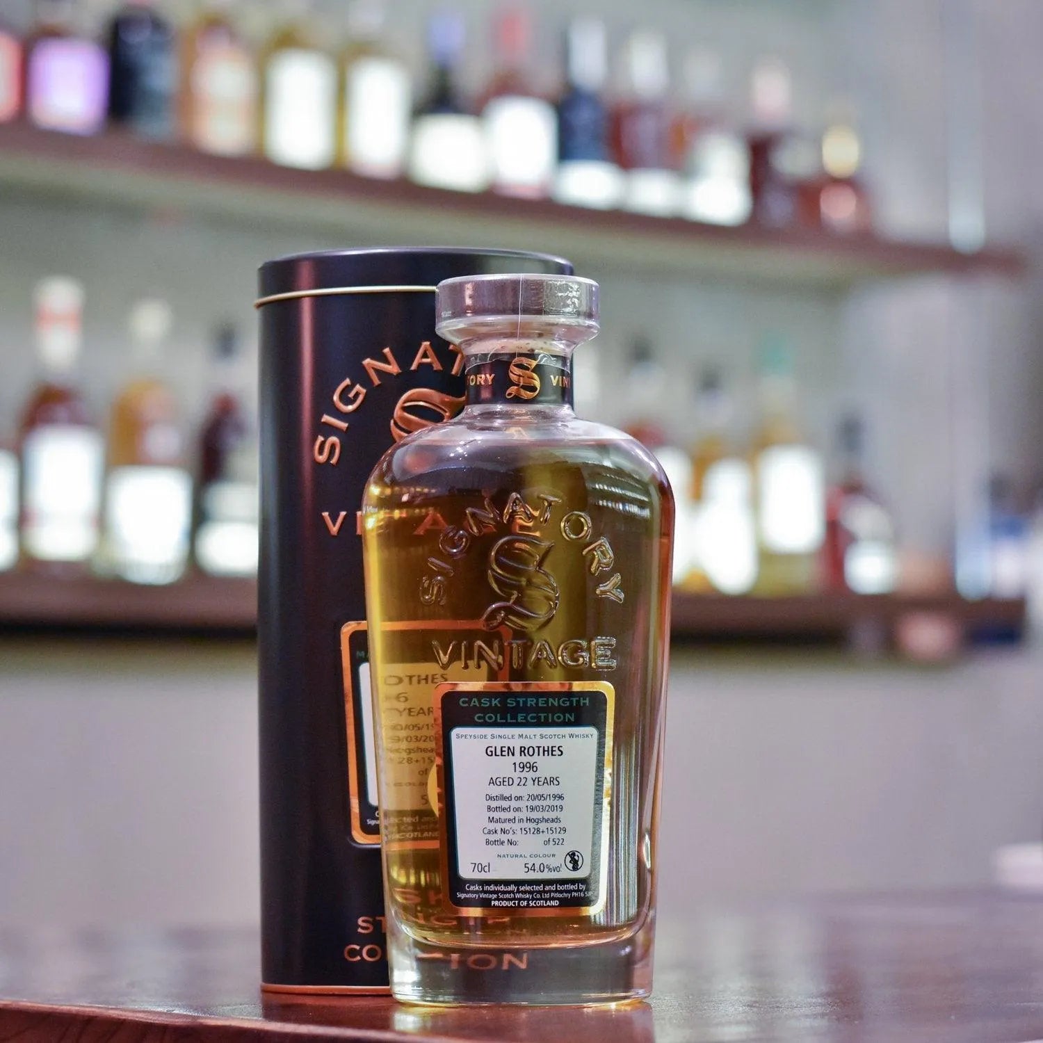 Signatory - Glenrothes 22 Year Old 1996 Cask 15128+15129 - The Rare Malt
