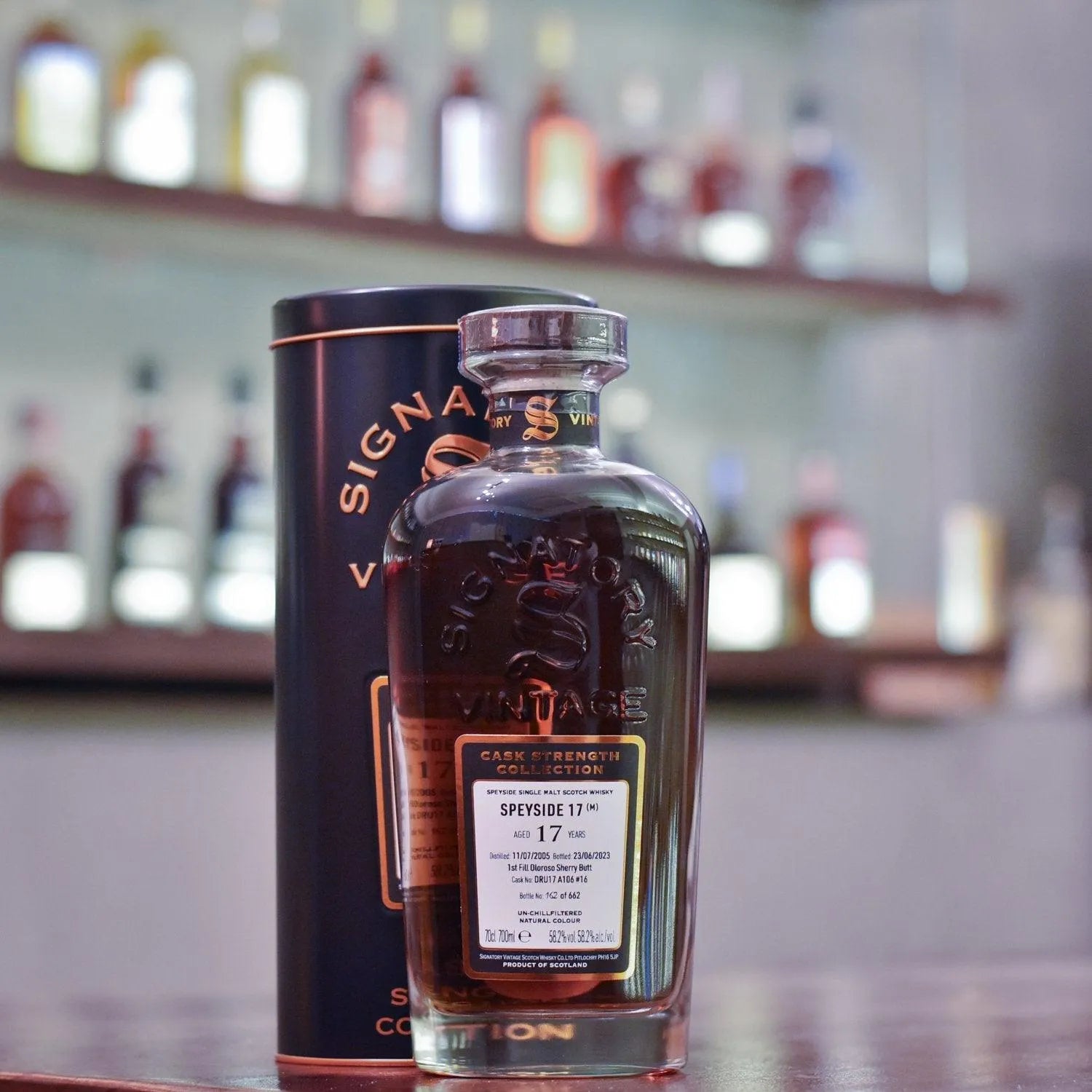 Signatory - Secret Speyside (Macallan) 17 Year Old 2005 Cask 16 - The Rare Malt