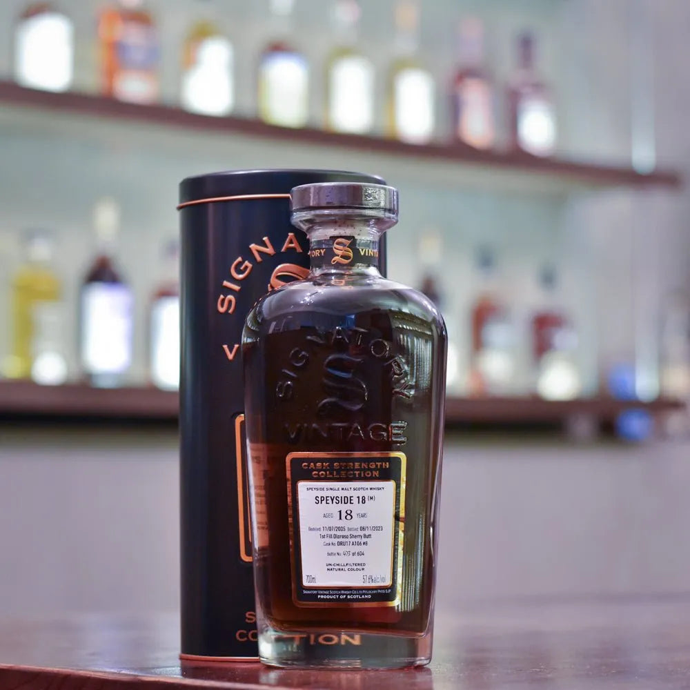 Signatory - Speyside (M) 18 Year Old 2005 Cask DRU17 A106 #8 - The Rare Malt
