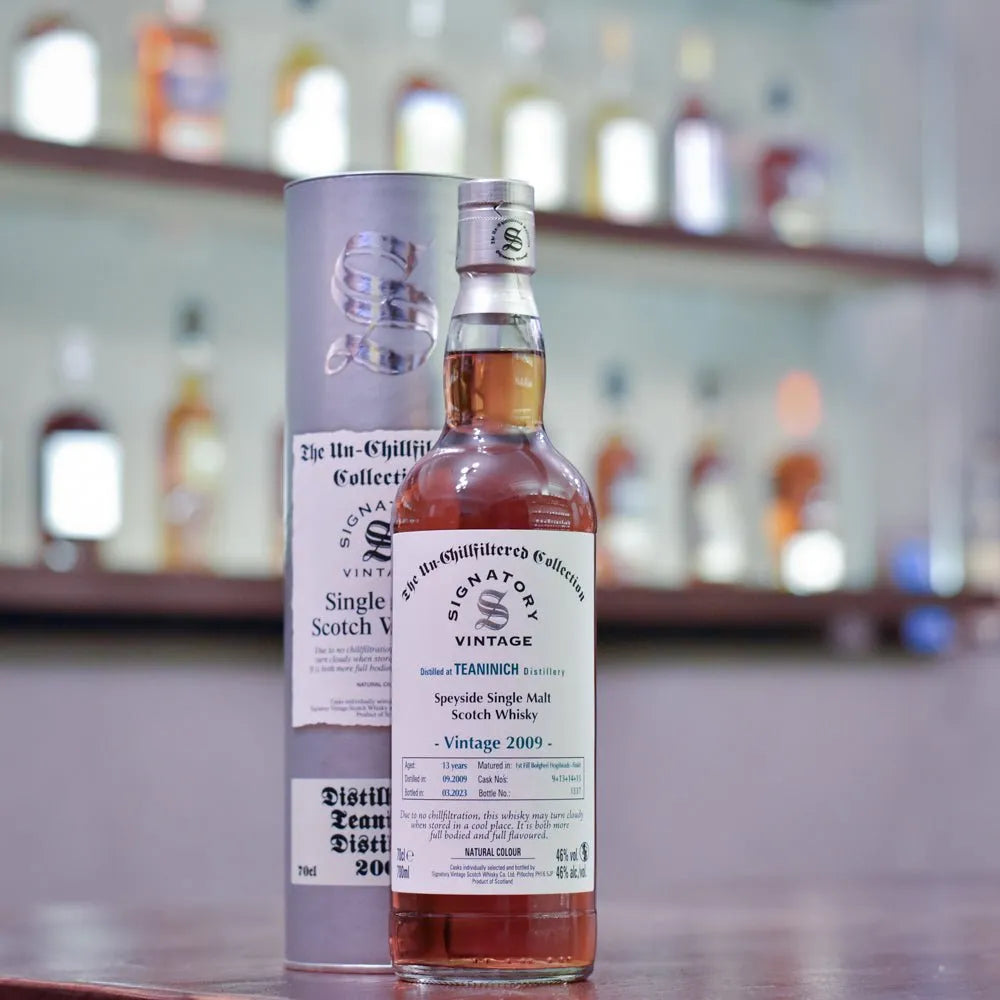 Signatory - Teaninich 13 Year Old 2009 - The Rare Malt