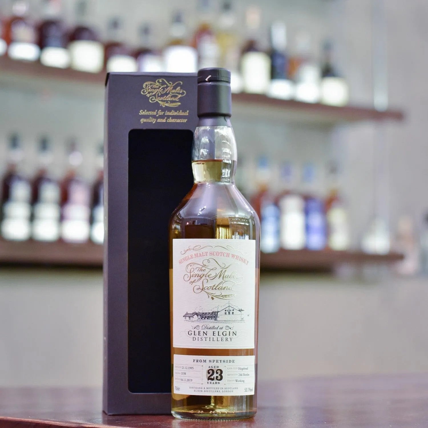 Single Malts of Scotland - Glen Elgin 23 Year Old 1995 Cask 3198 - The Rare Malt