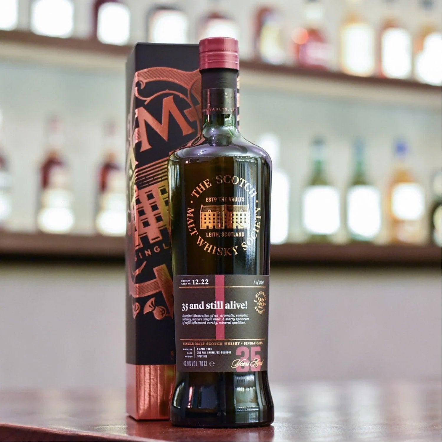 SMWS - 12.22 BenRiach 35 Year Old 1983 - The Rare Malt