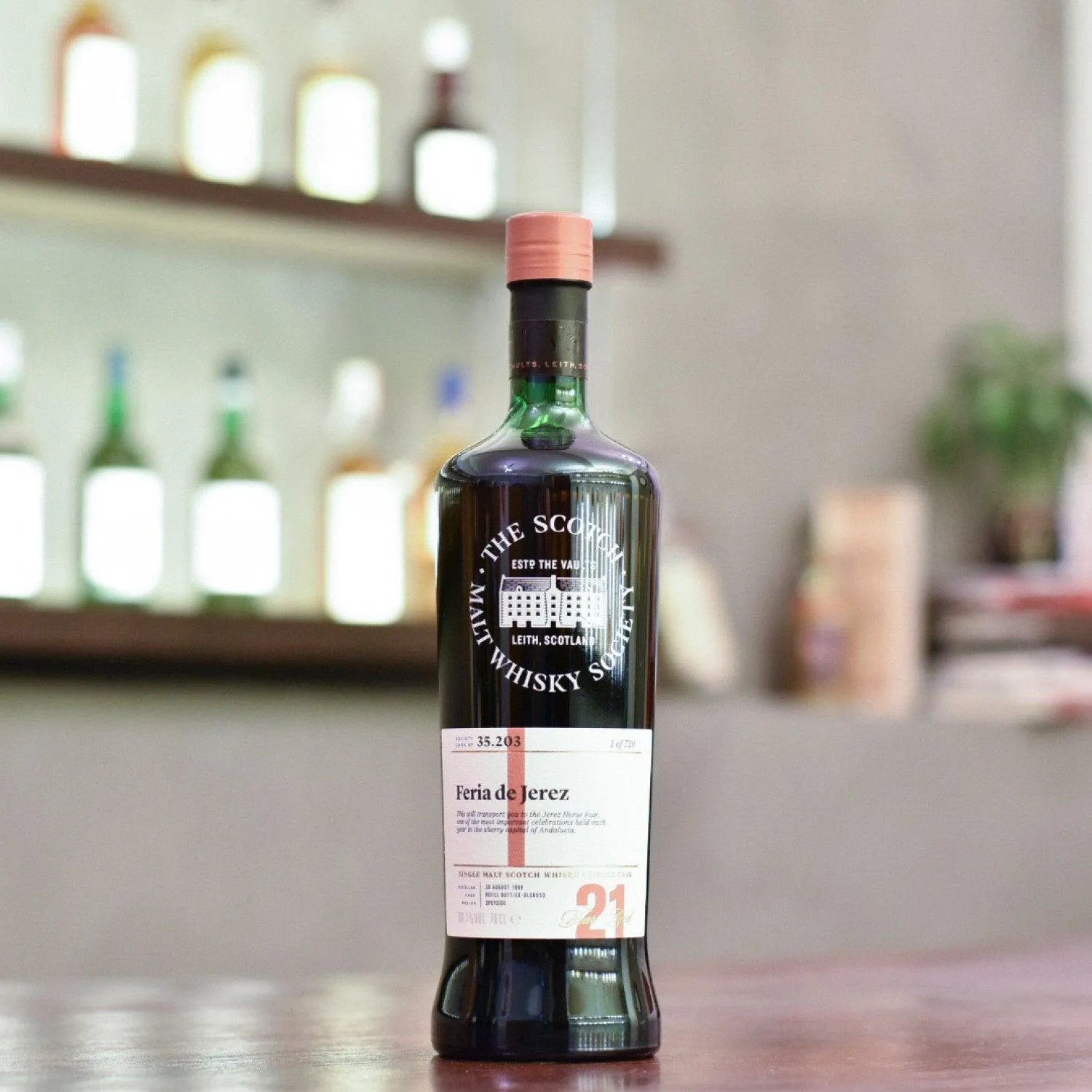 SMWS - 35.203 Glen Moray 21 Year Old 1996 Refill Oloroso Sherry Butt - The Rare Malt