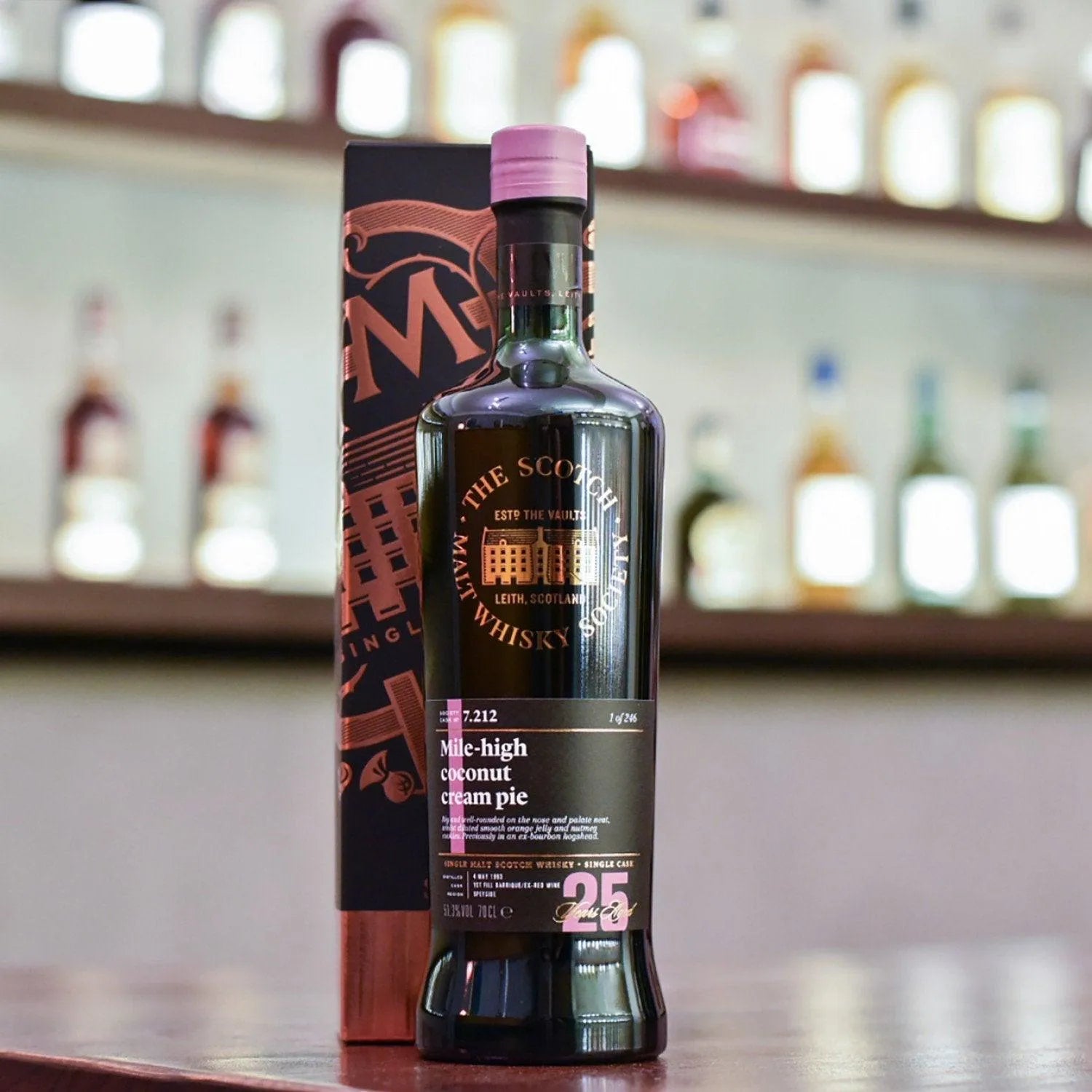 SMWS - 7.212 Longmorn 25 Year Old 1993 - The Rare Malt