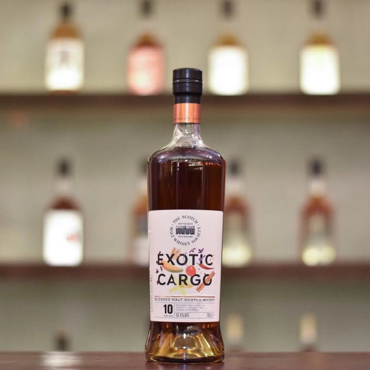 SMWS - Exotic Cargo 10 Year Old 2006 First-fill Spanish Oak Hogsheads - The Rare Malt
