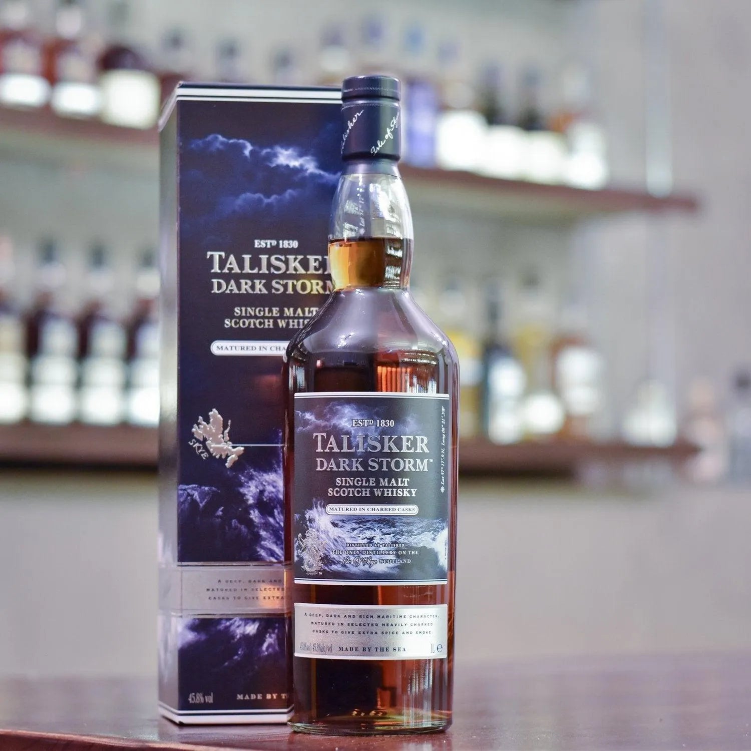 Talisker Dark Storm 1L - Older Bottling - The Rare Malt