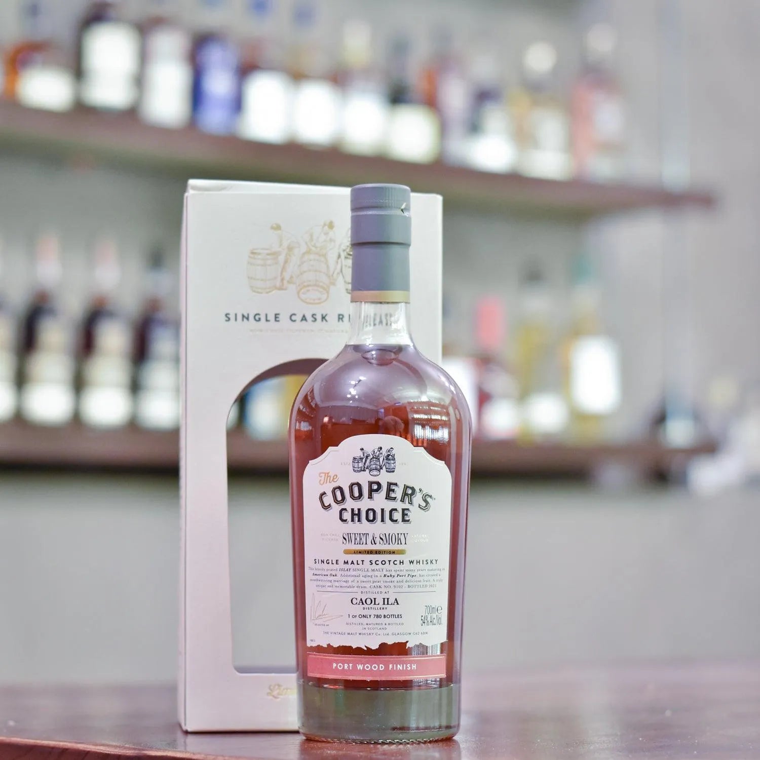 The Cooper's Choice - Caol Ila Sweet & Smoky Cask 9102 - The Rare Malt