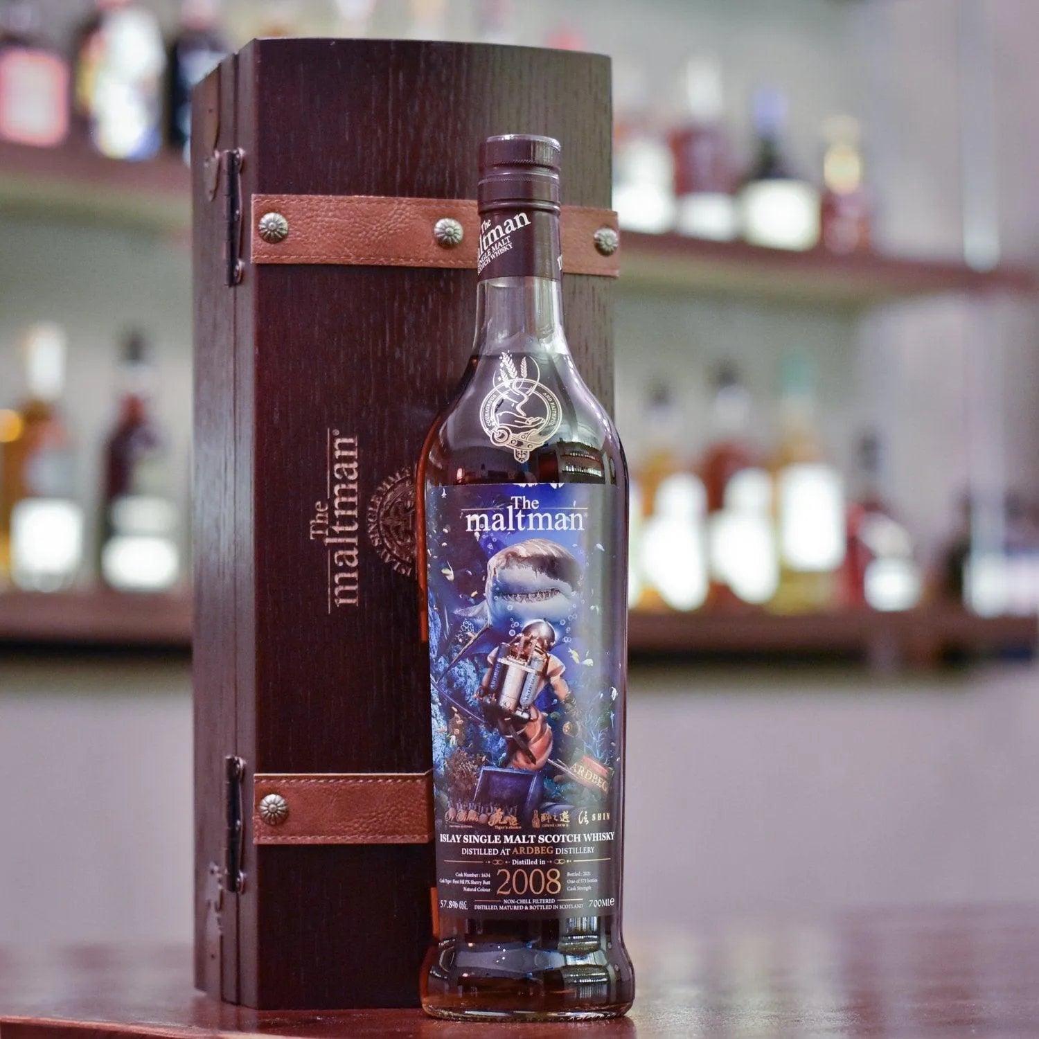 The Maltman - Ardbeg 2008-2021 Tiger's Finest Selection Cask 1634 - The Rare Malt