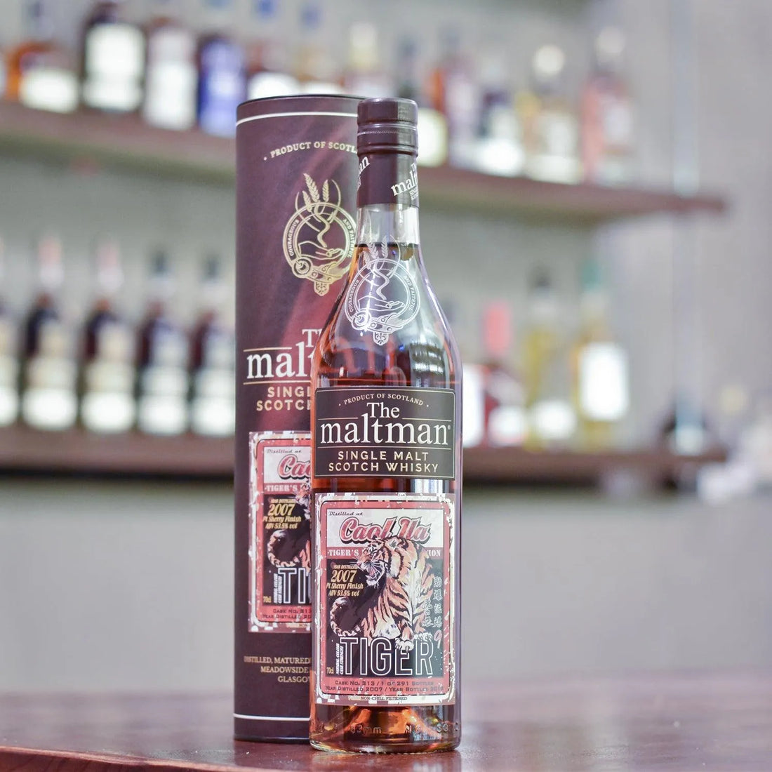 The Maltman - Caol Ila 11 Year Old 2007 Tiger's Finest Selection Cask 213 - The Rare Malt