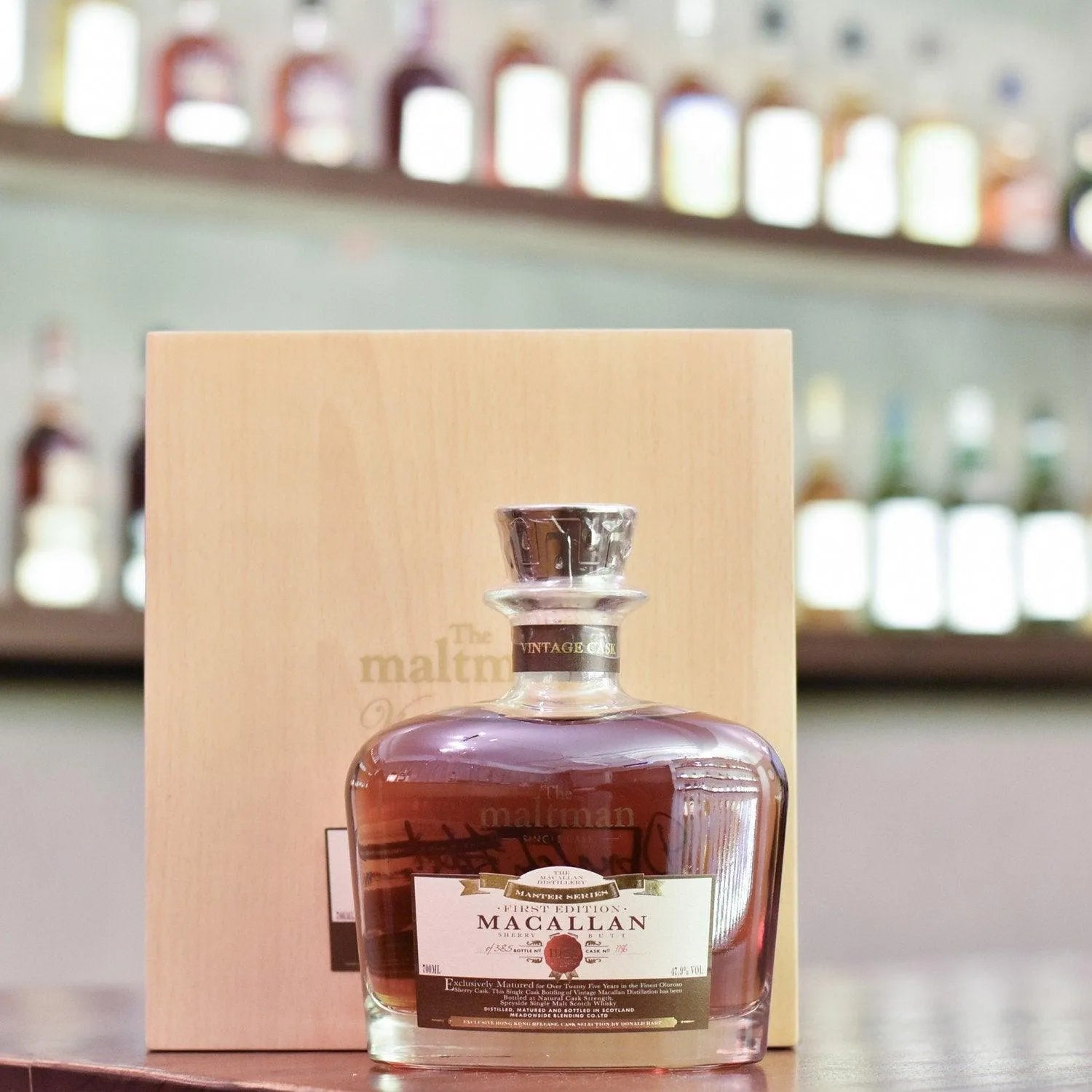 The Maltman - Macallan 25 Year Old 1989 Hong Kong Exclusive Cask 1196 - The Rare Malt