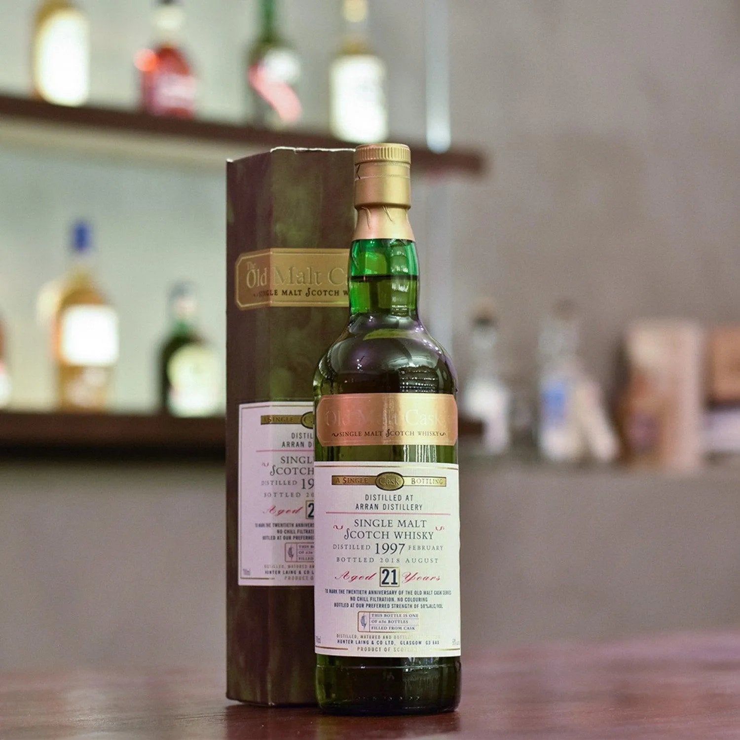 The Old Malt Cask - Arran 21 Year Old 1997 20th Anniversary Cask HL17075 - The Rare Malt