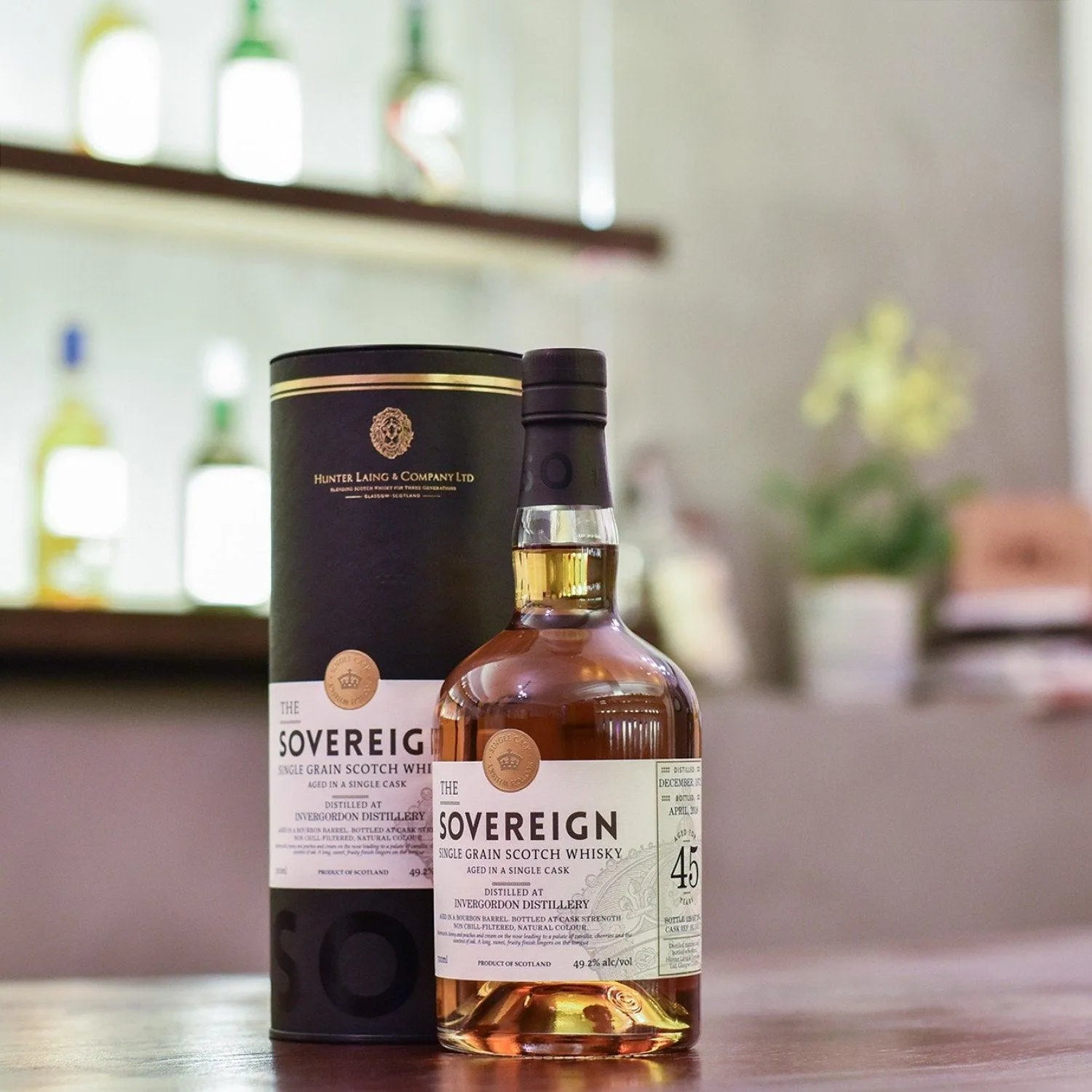 The Sovereign - Invergordon 45 Year Old 1972 Cask 15011 - The Rare Malt