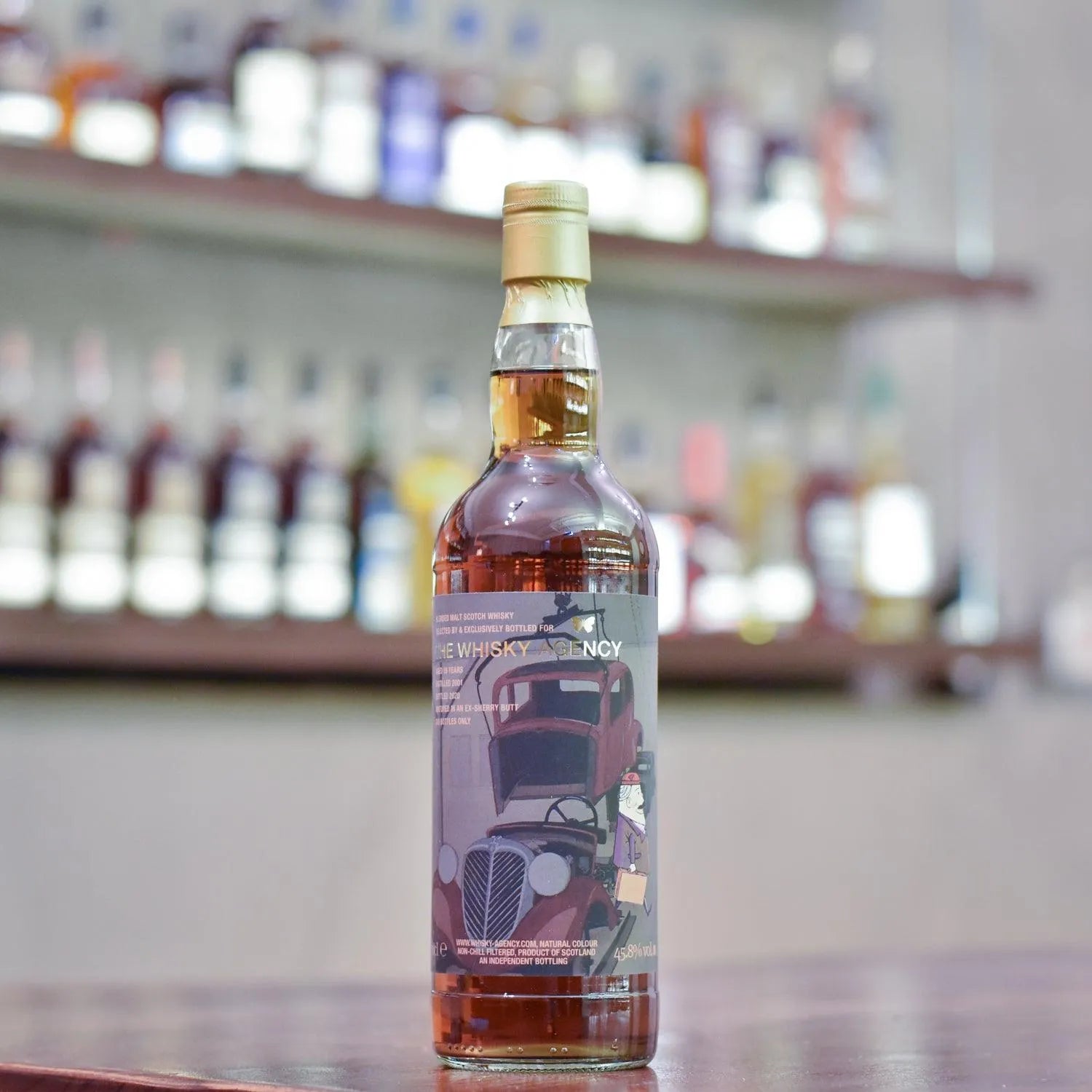 The Whisky Agency - Blended Malt 19 Year Old 2001 Sherry Butts Matured - The Rare Malt