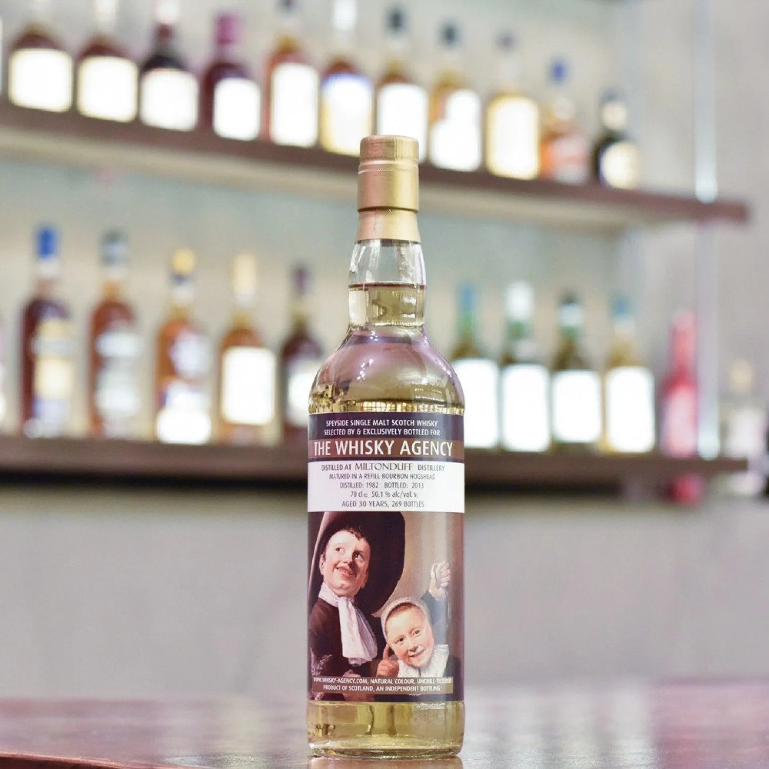 The Whisky Agency - Miltonduff 30 Year Old 1982 - The Rare Malt