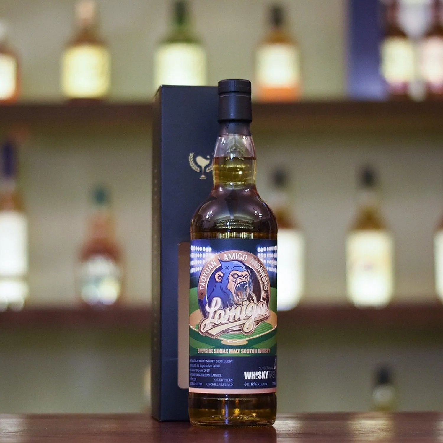 The Whiskyfind - Miltonduff 9 Year Old 2008 for Lamigo Cask C# 701220 - The Rare Malt