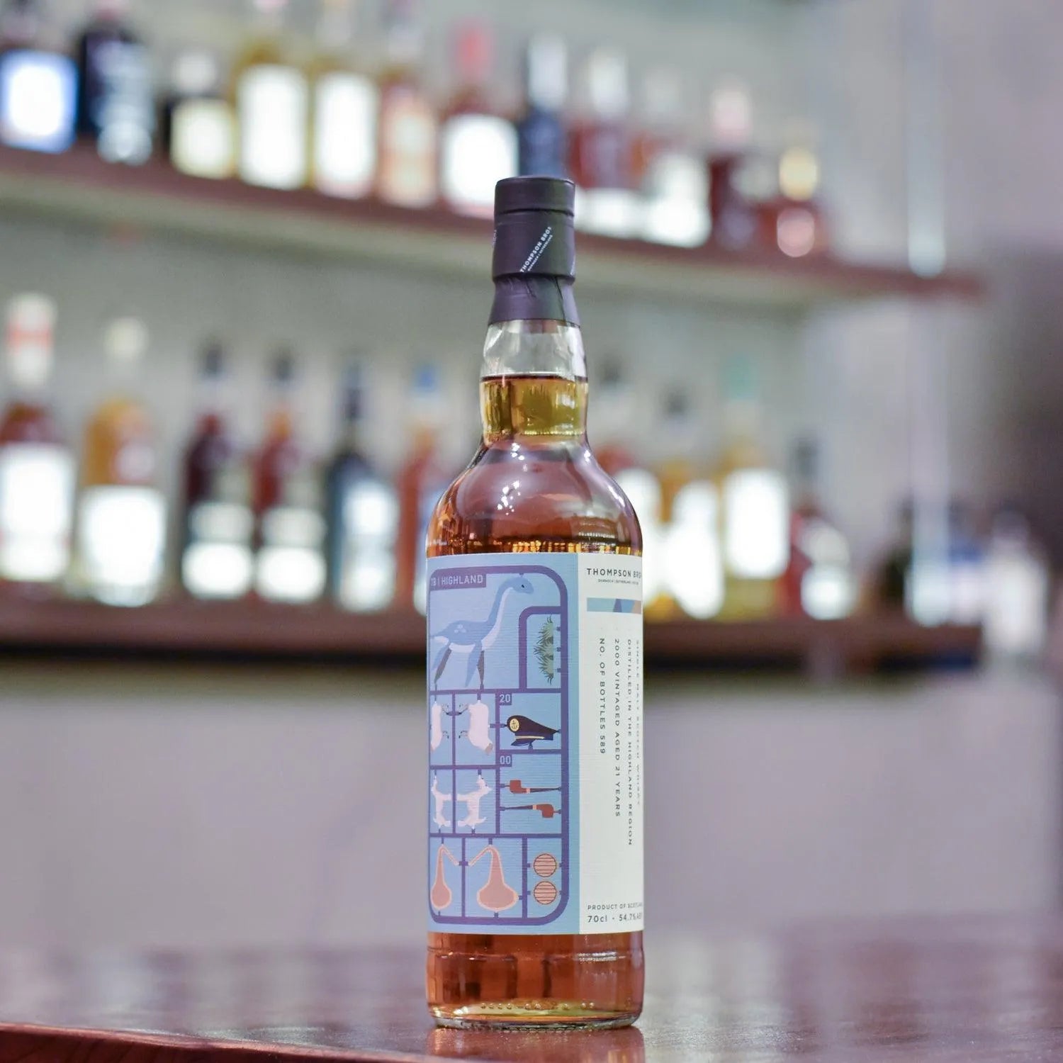 Thompson Bros. - Highland 21 Year Old 2000 - The Rare Malt