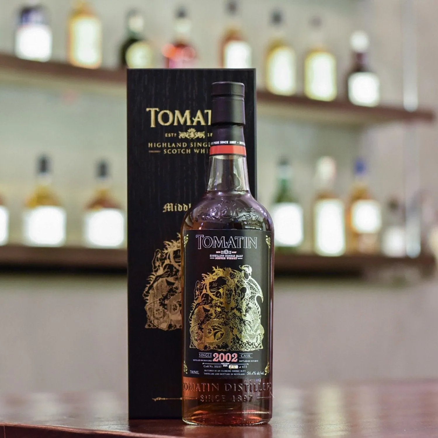 Tomatin 13 Year Old 2002 Middle Ages Sherry Cask 33227 - The Rare Malt