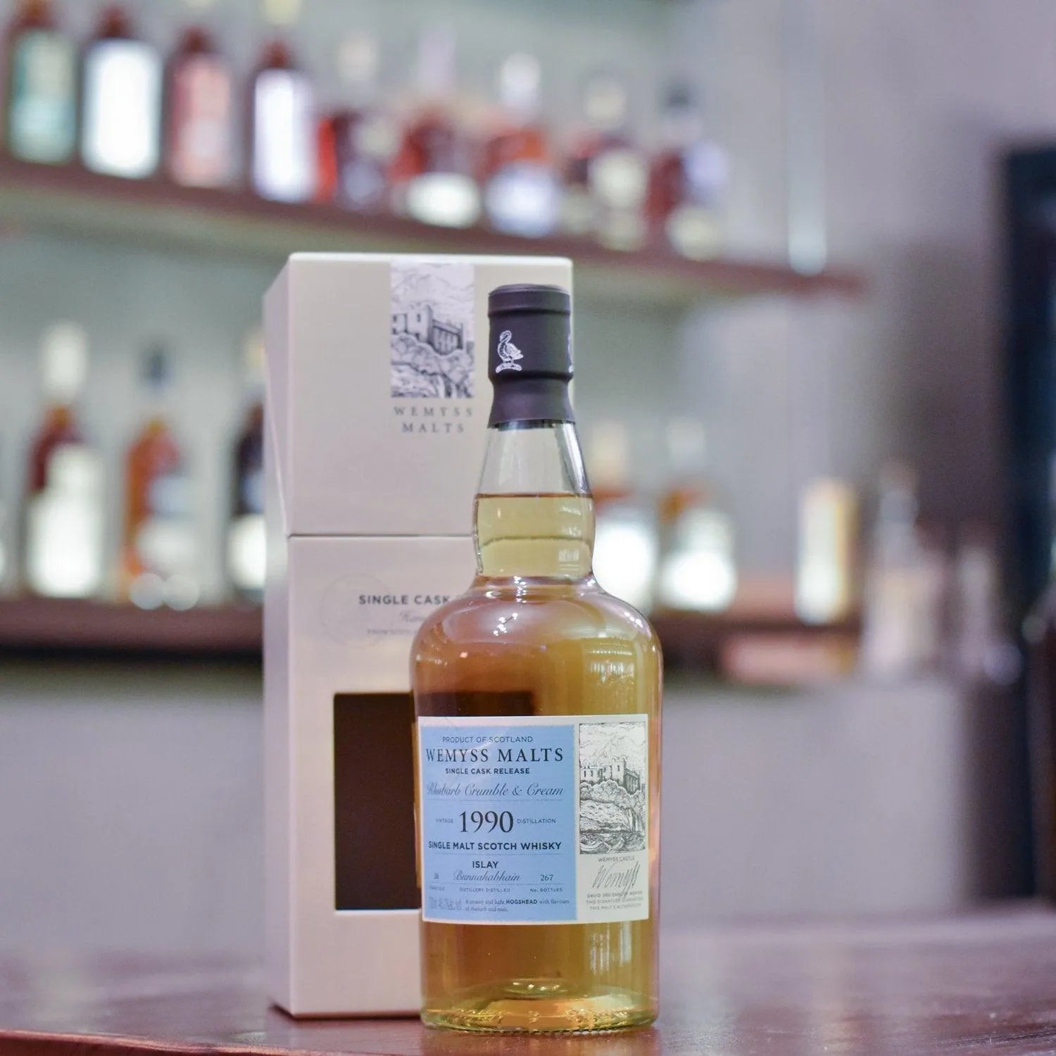 Wemyss Malts - Bunnahabhain 28 Year Old 1990 Rhubarb Crumble & Cream - The Rare Malt