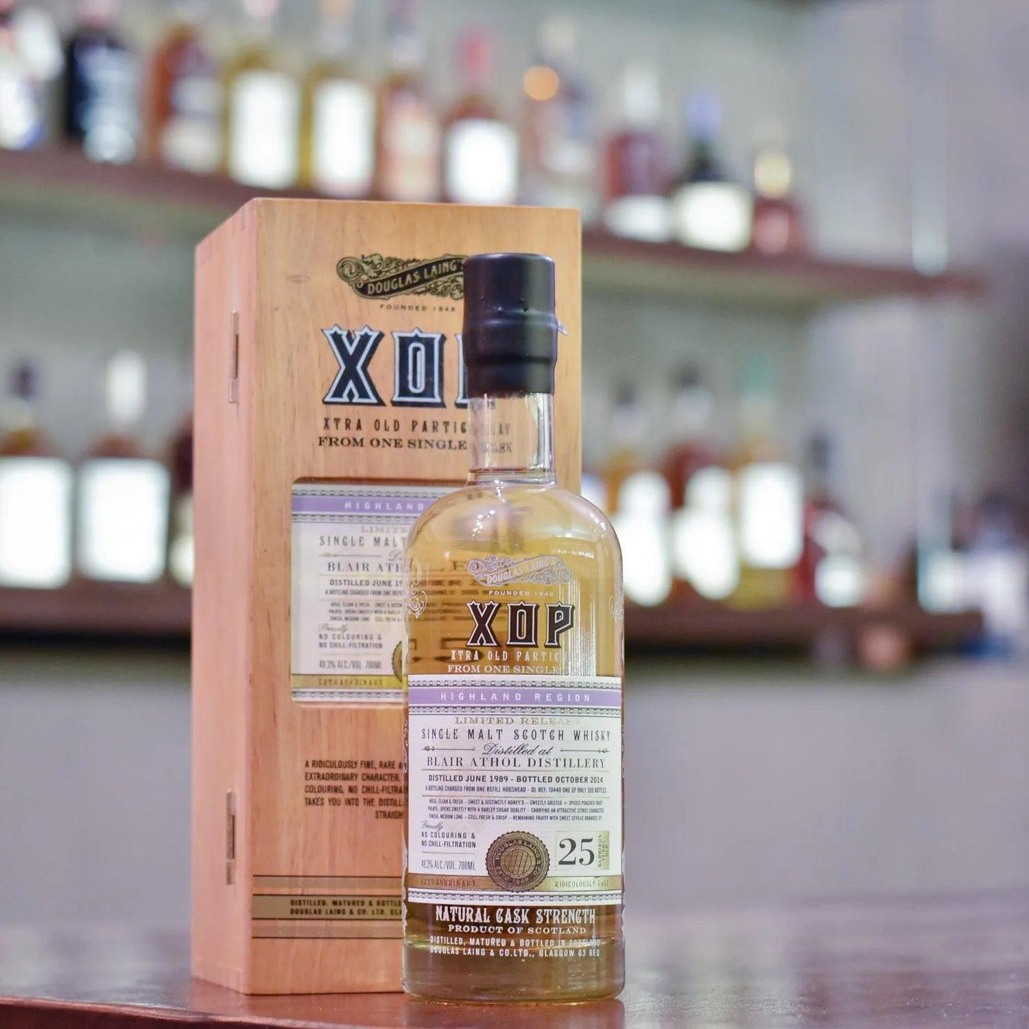 XOP - Blair Athol 25 Year Old 1989 Cask DL 10440 - The Rare Malt