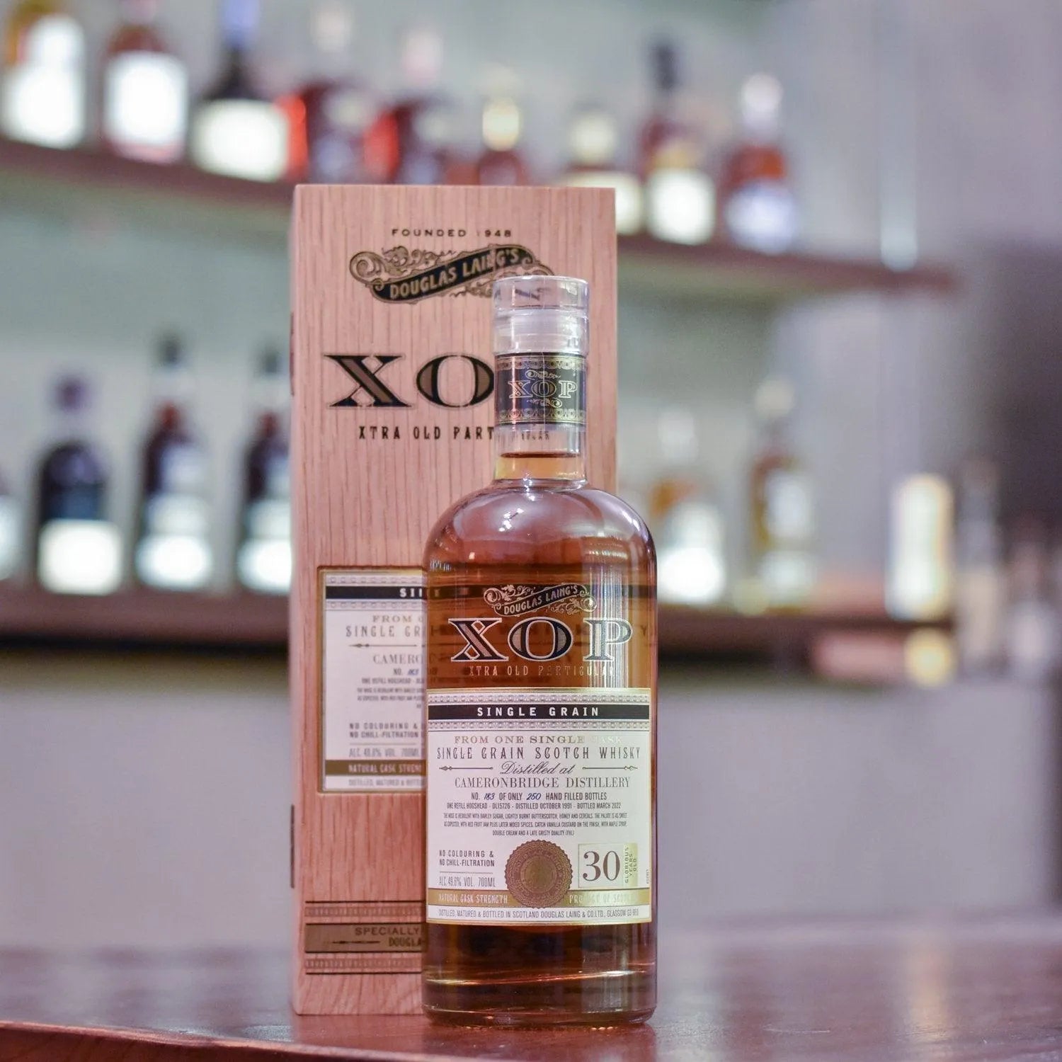XOP - Cameronbridge 30 Year Old 1991 Cask DL 15726 - The Rare Malt
