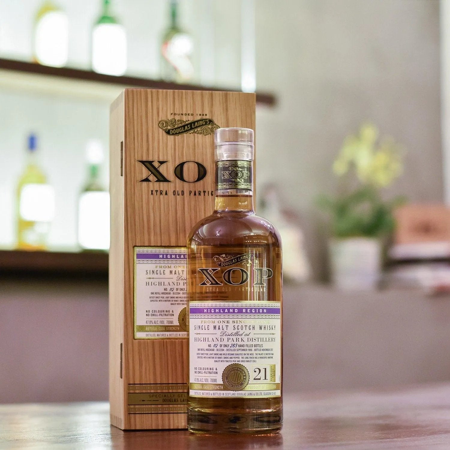 XOP - Highland Park 21 Year Old 1996 Cask DL 12204 - The Rare Malt