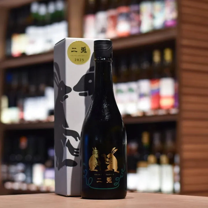 二兔 純米吟釀生原酒 新酒 干支2025 Snake & Rabbit 萬歲五十五 附外盒 - The Rare Malt