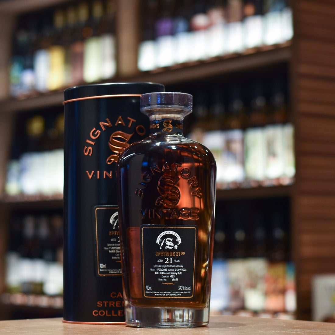 Signatory - Speyside (M) 21 Year Old 2005 Symington's Choice (M) Cask 103