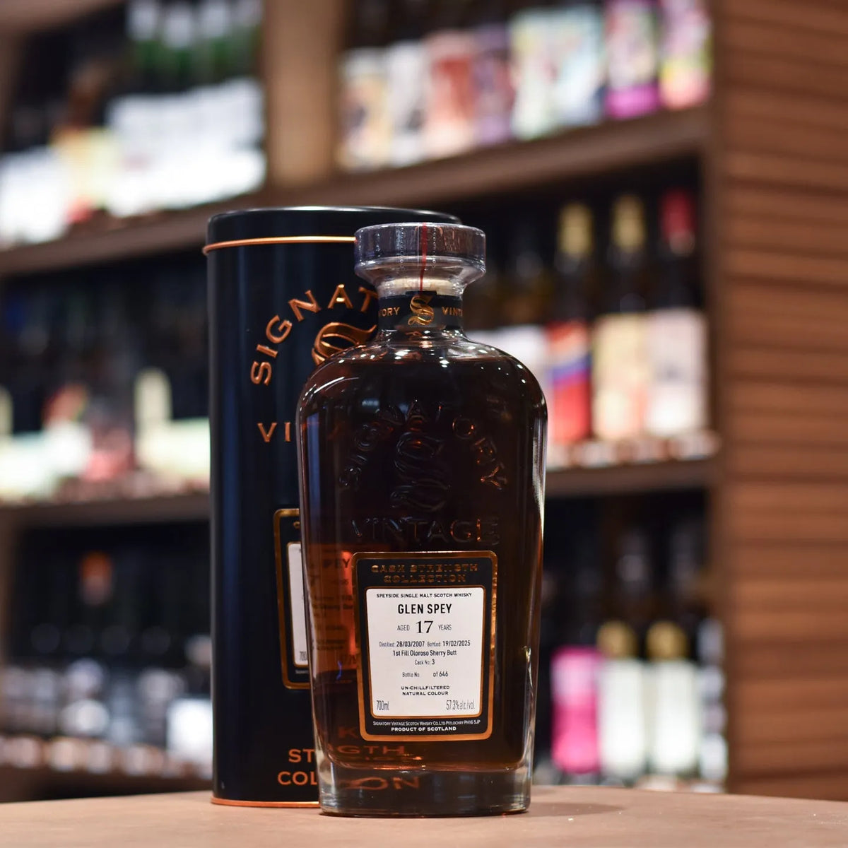 Signatory - Glen Spey 17 Year Old 2007 Cask 3