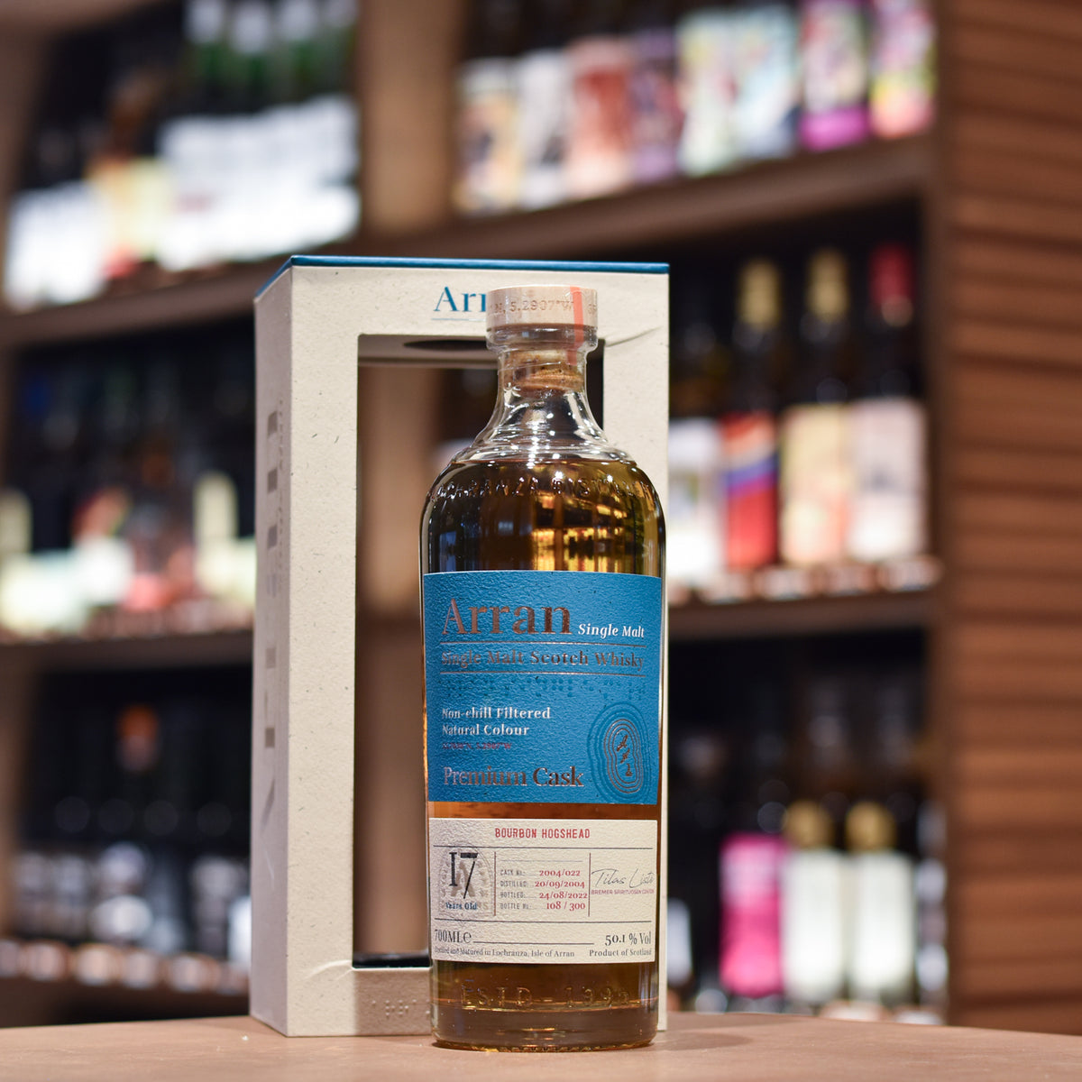 Arran 17 Year Old 2004 Premium Cask 2004/022
