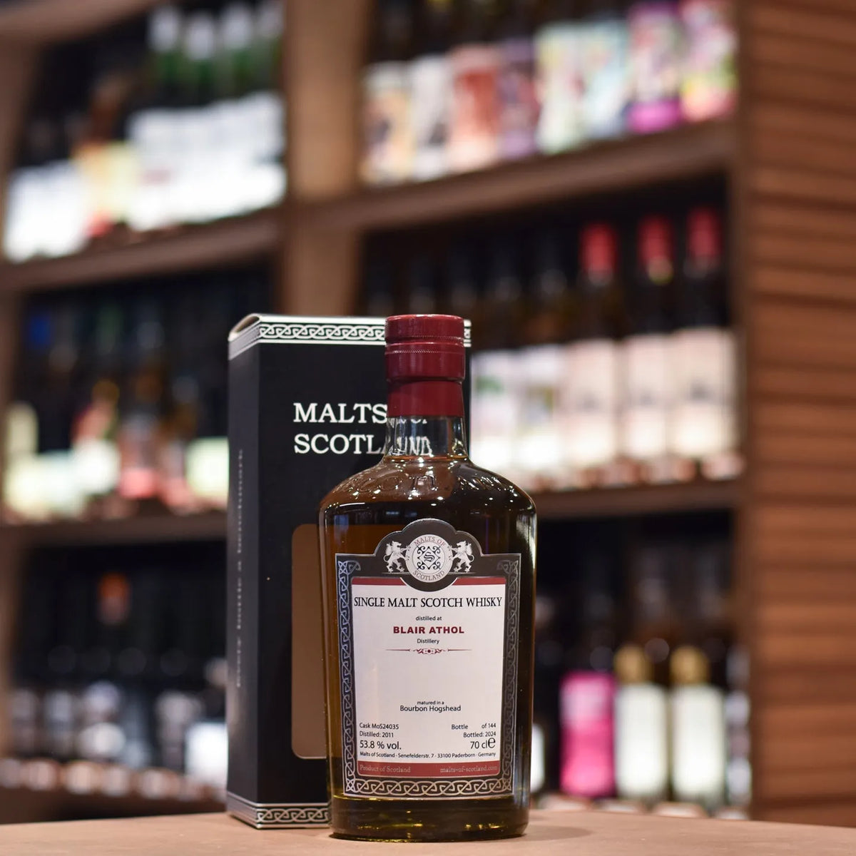 Malts of Scotland - Blair Athol 12 Year Old 2011 Cask MoS24035