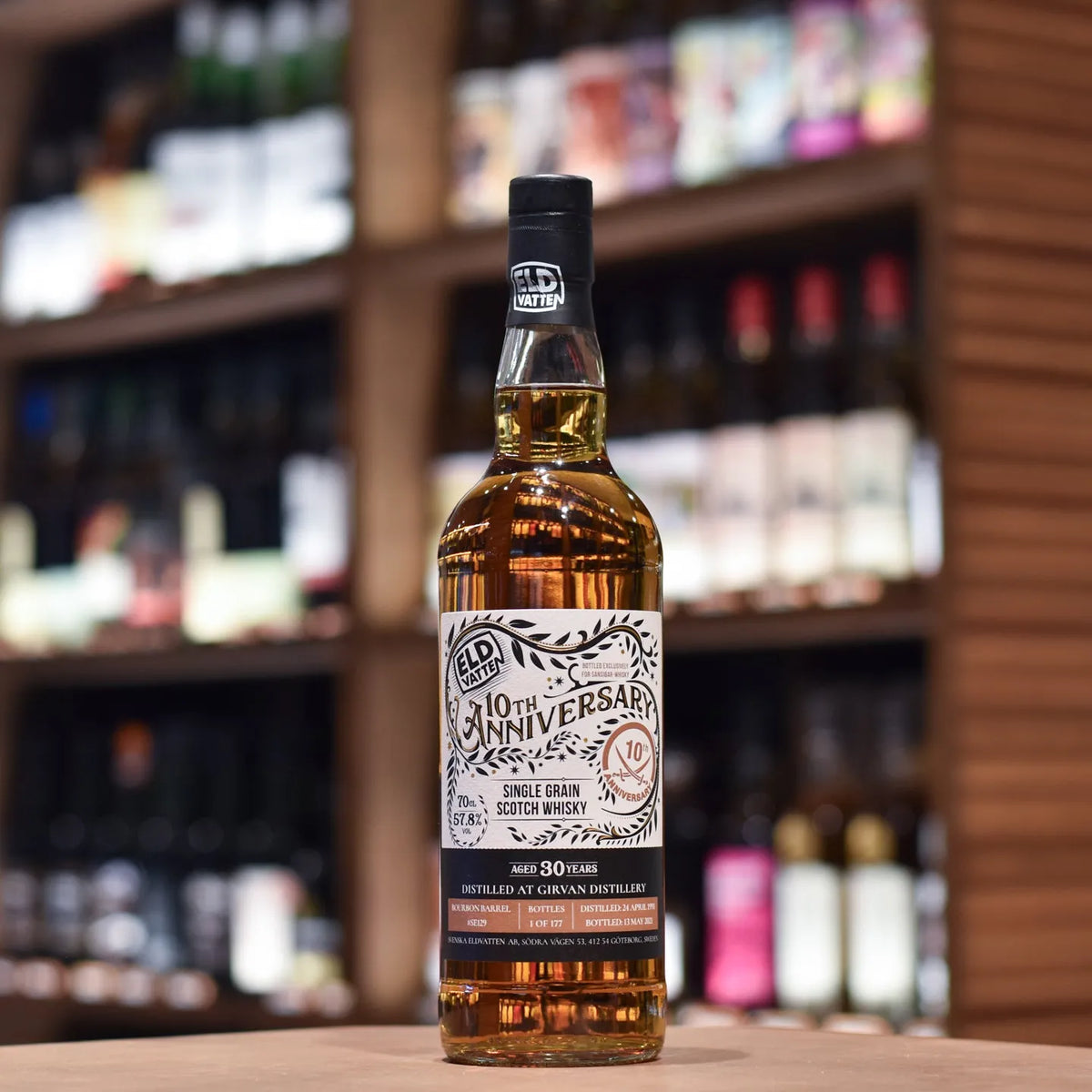 ELD Vatten - Girvan 30 Year Old 1991 Bourbon Barrel Cask SE129
