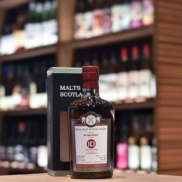 Malts of Scotland - Glenlossie 12 Year Old 2009 ID Innocent Dram Cask MoS 22044