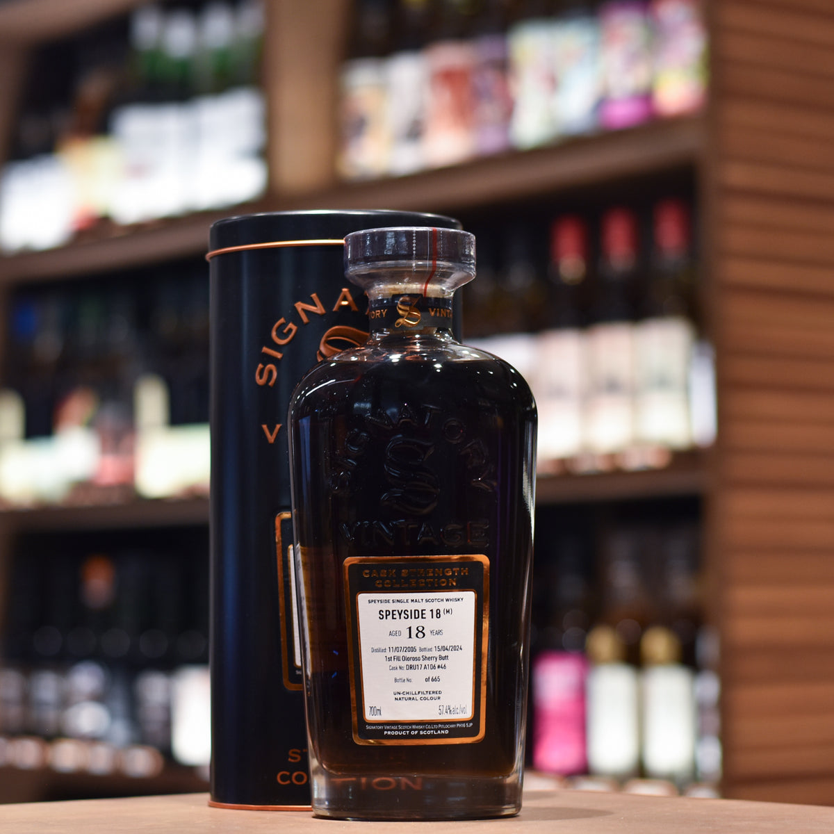 Signatory - Speyside (M) 18 Year Old 2005 Cask DRU17 A106 #46